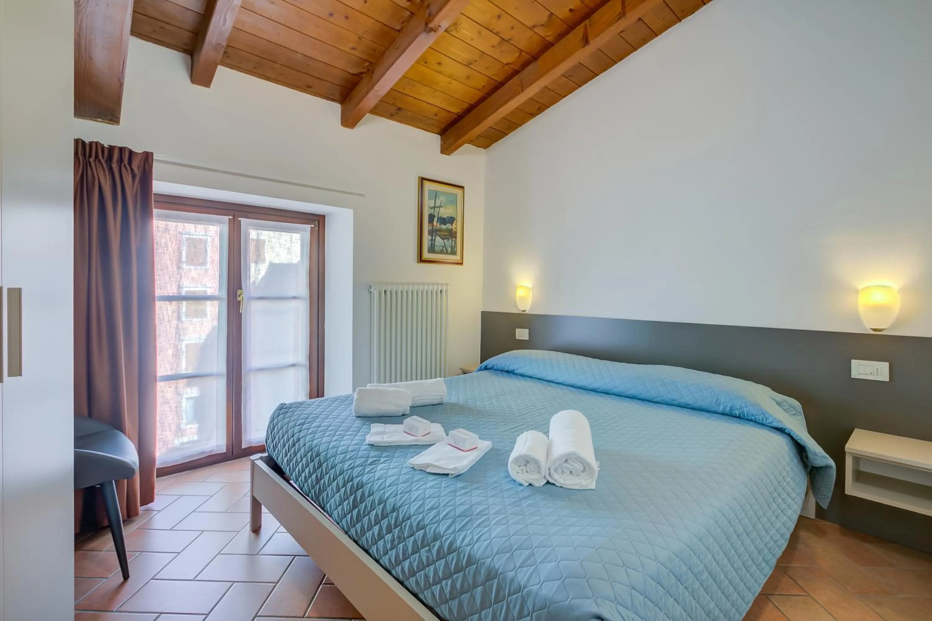 Bedroom, Bed in Casa Alpino