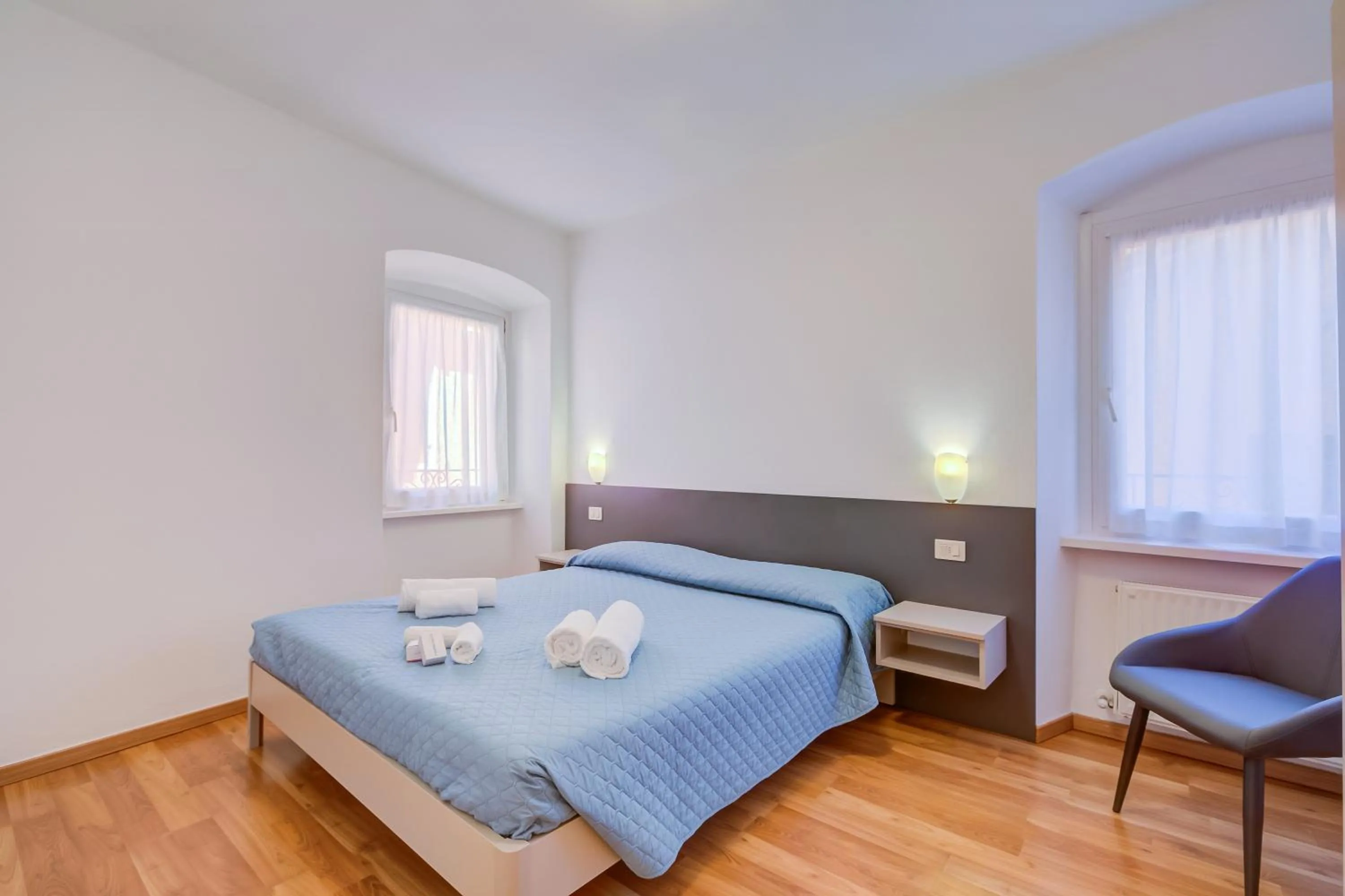 Bedroom, Bed in Casa Alpino