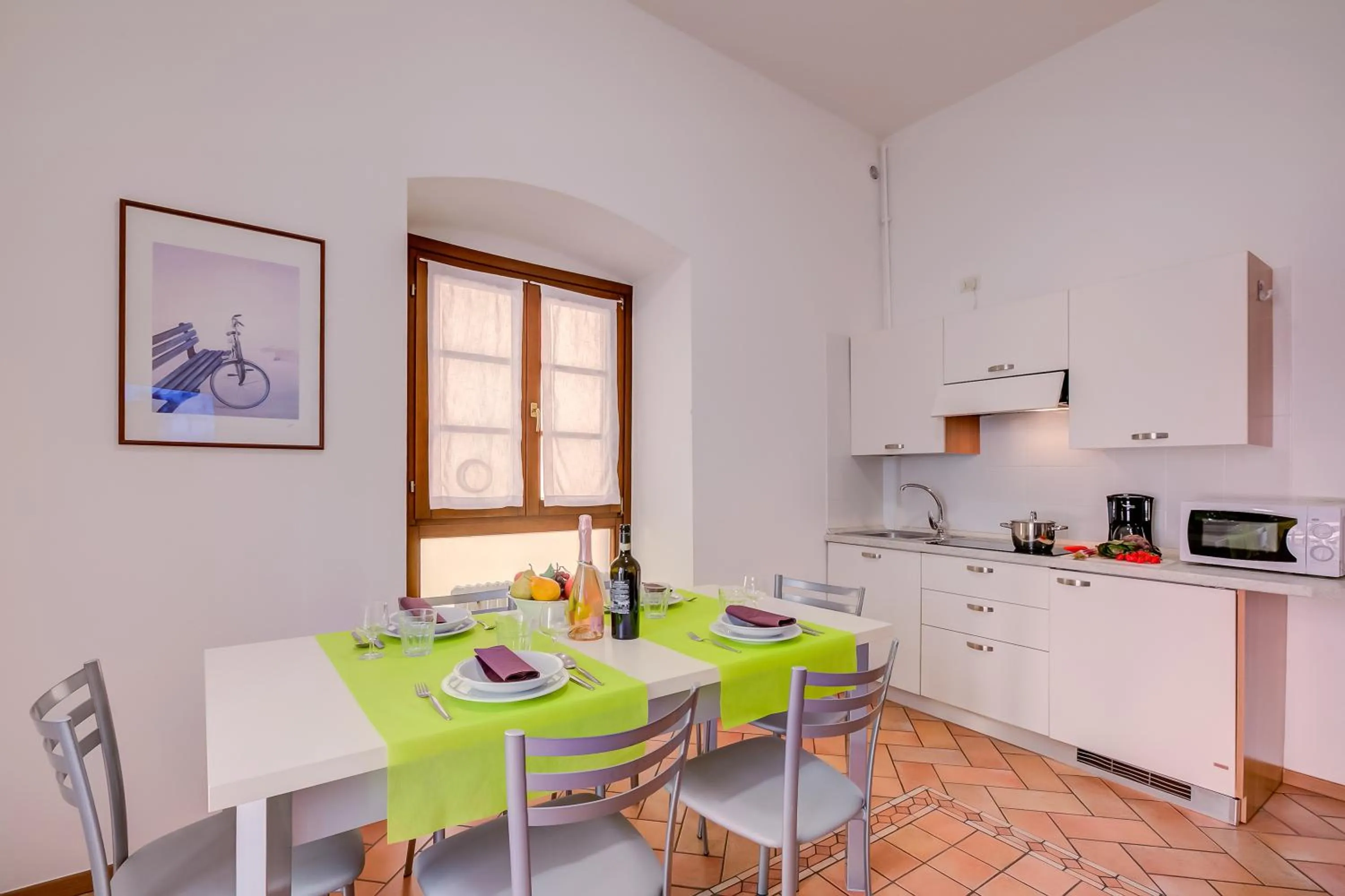 Kitchen or kitchenette in Casa Alpino