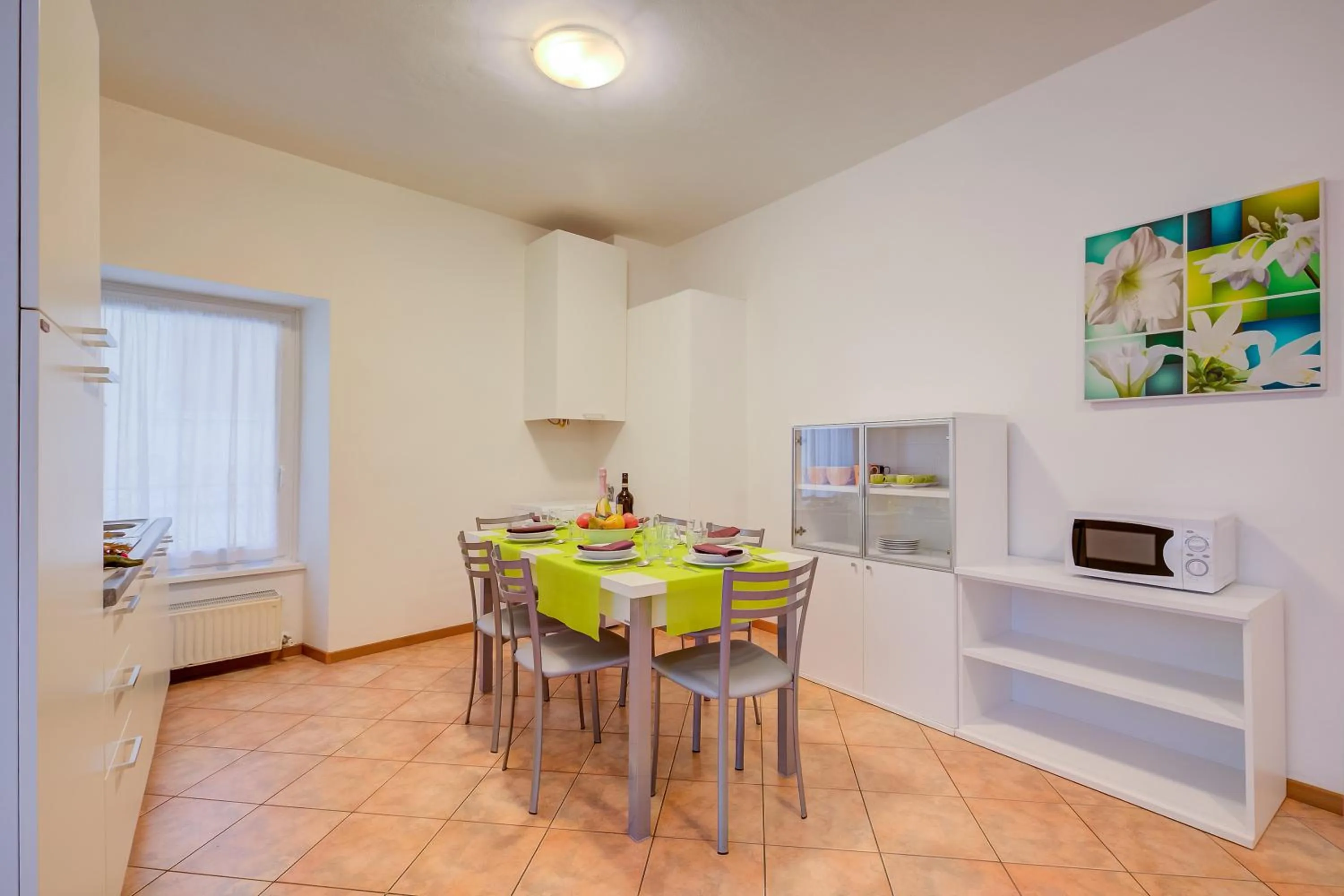 Dining area in Casa Alpino