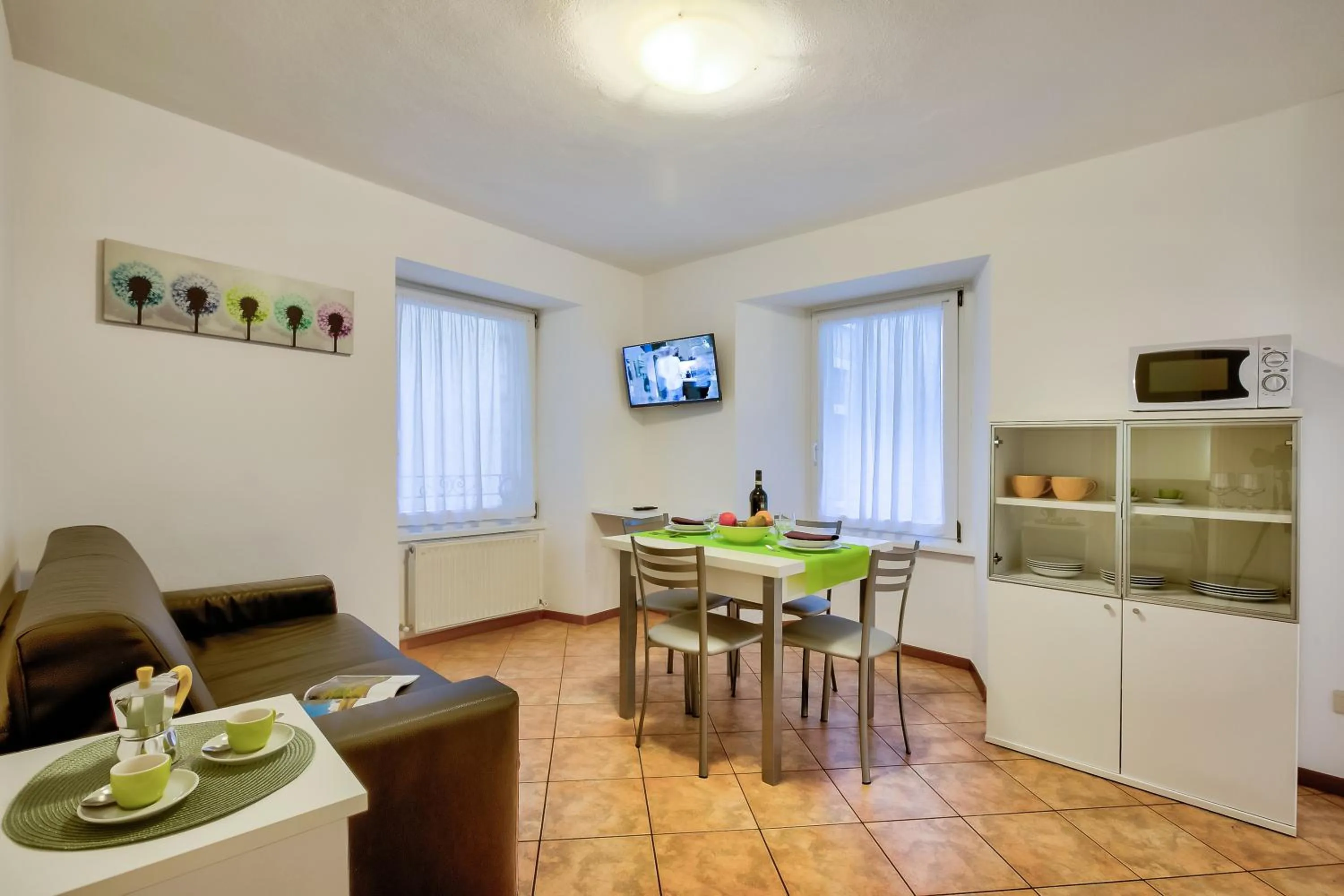 Living room in Casa Alpino