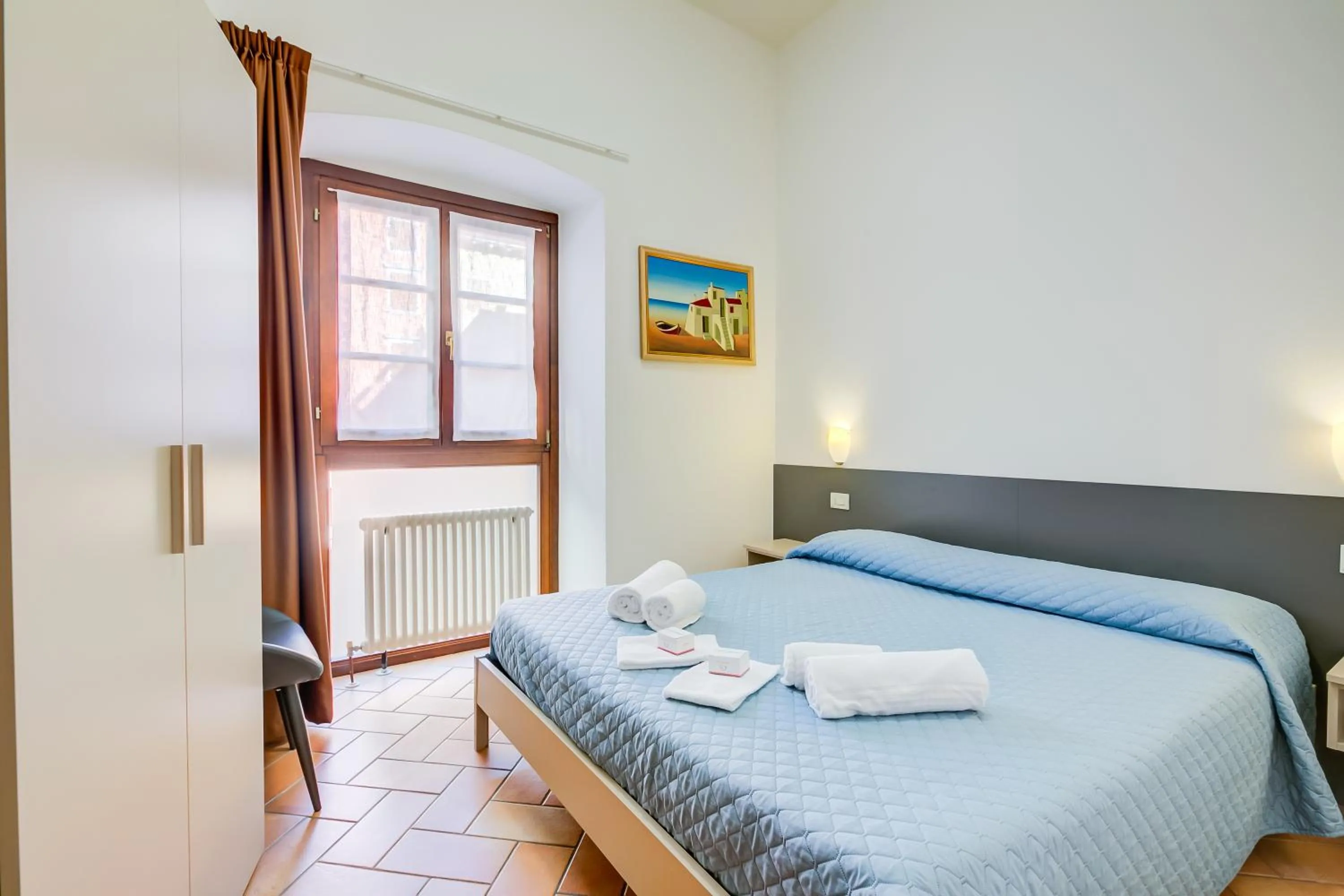 Bedroom, Bed in Casa Alpino