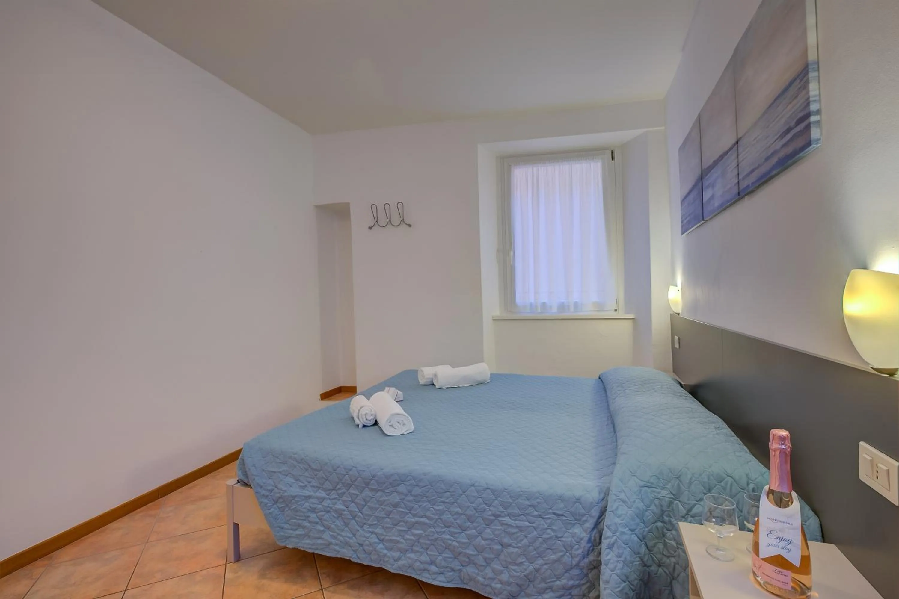 Bedroom, Bed in Casa Alpino