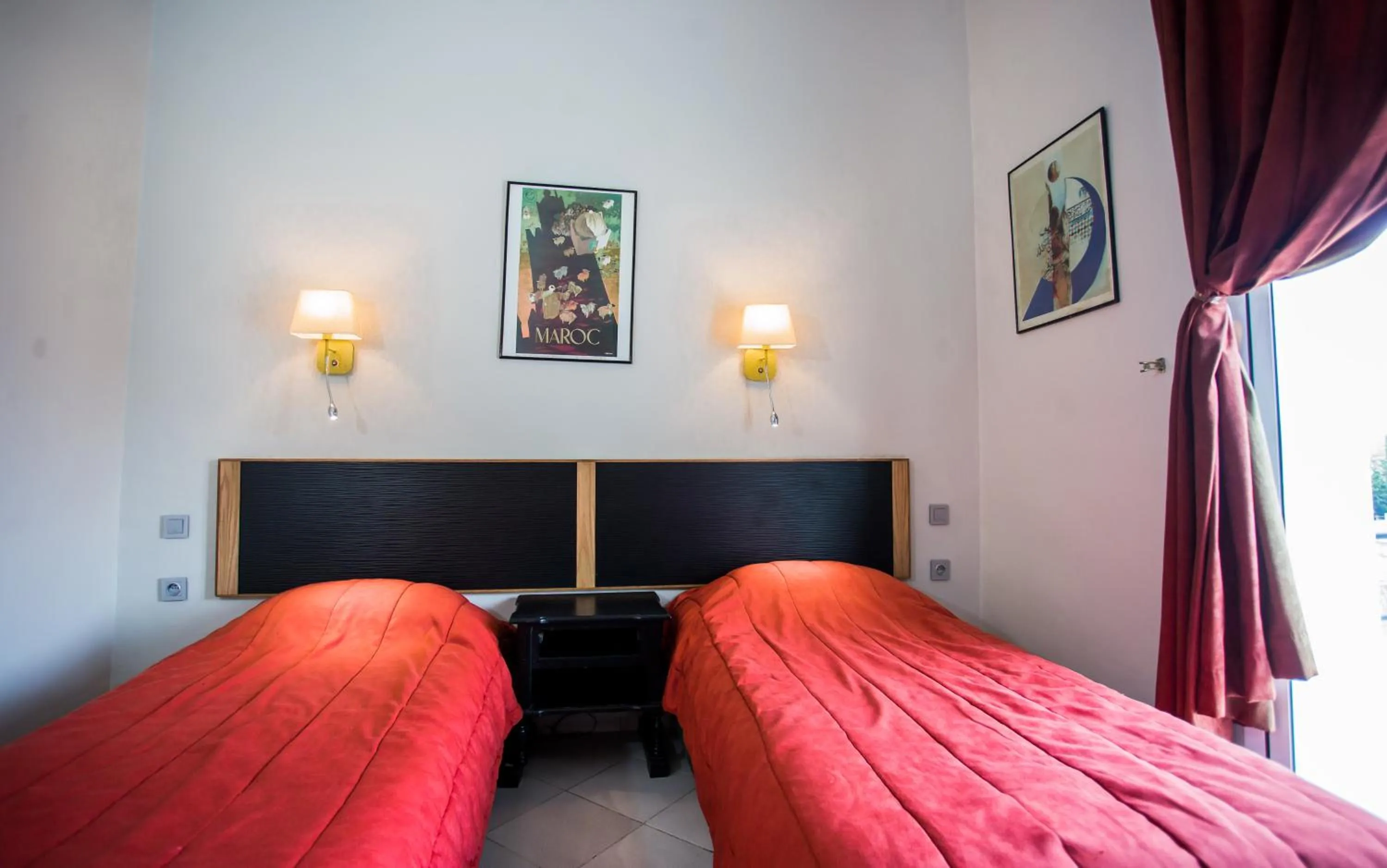 Bed in Hôtel Olympic