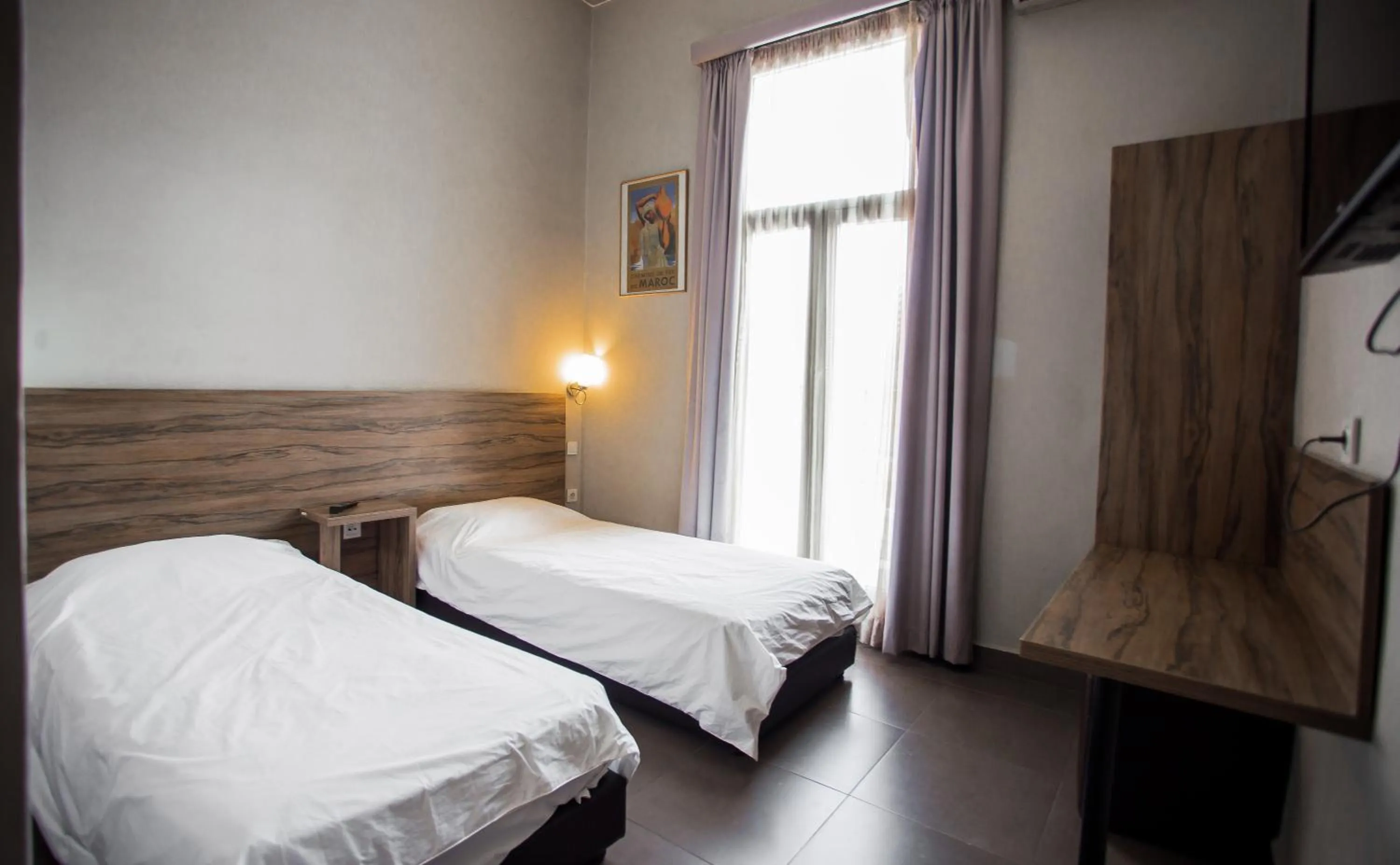 Bed in Hôtel Olympic