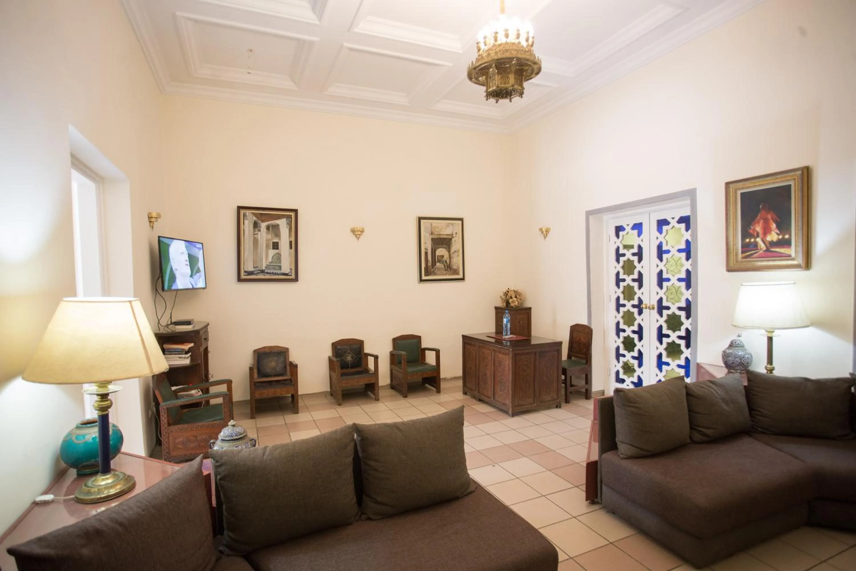 Living room in Hôtel Olympic