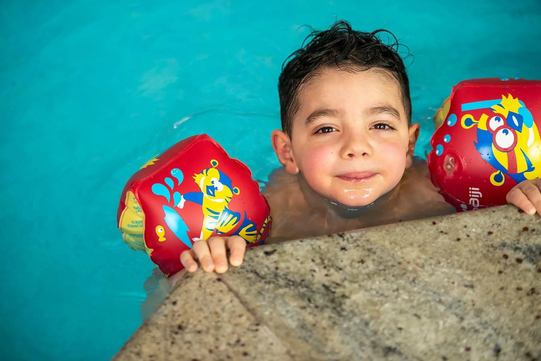 Swimming pool in Hotel Ambiez