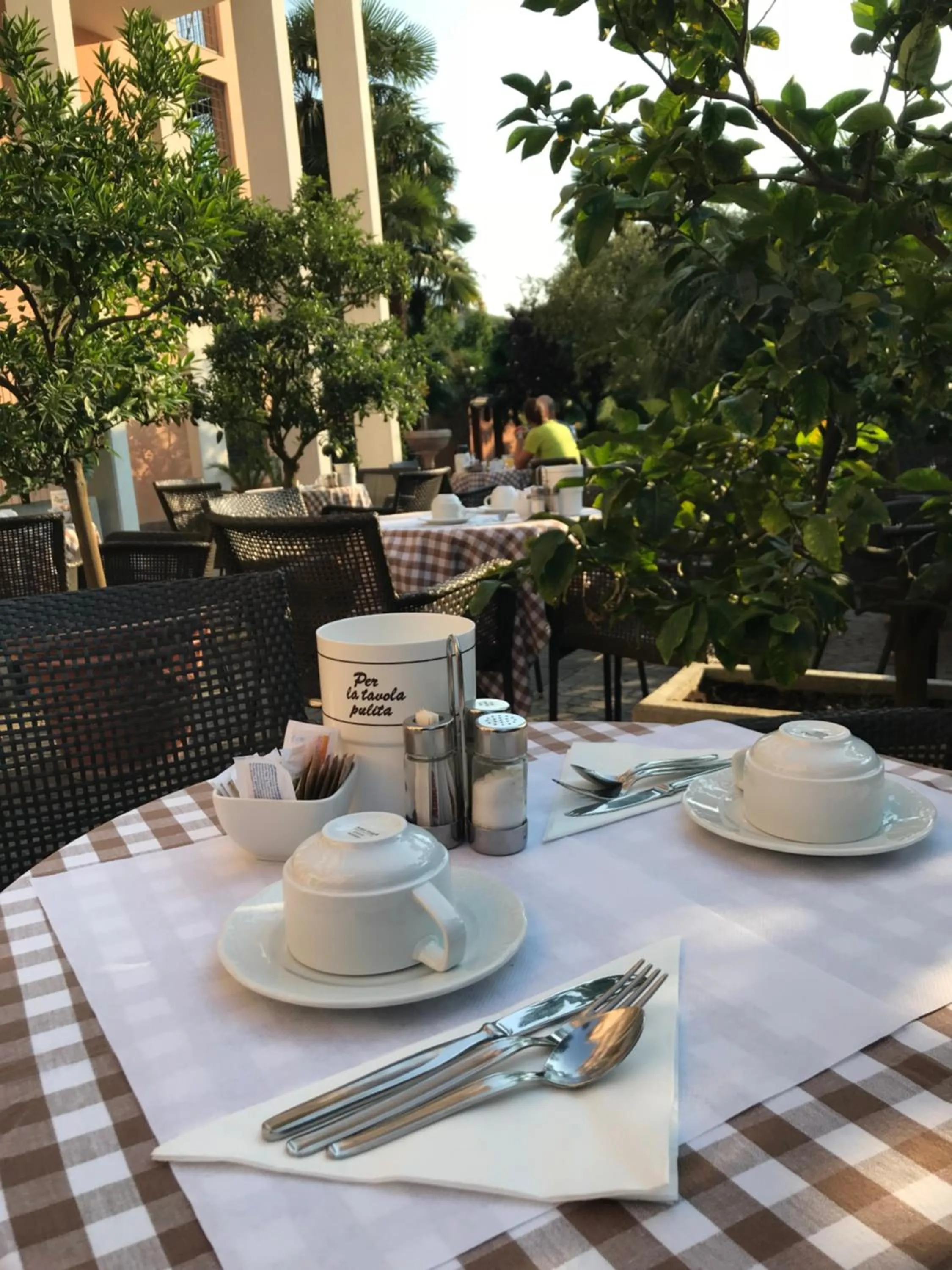 Continental breakfast in Hotel San Giorgio