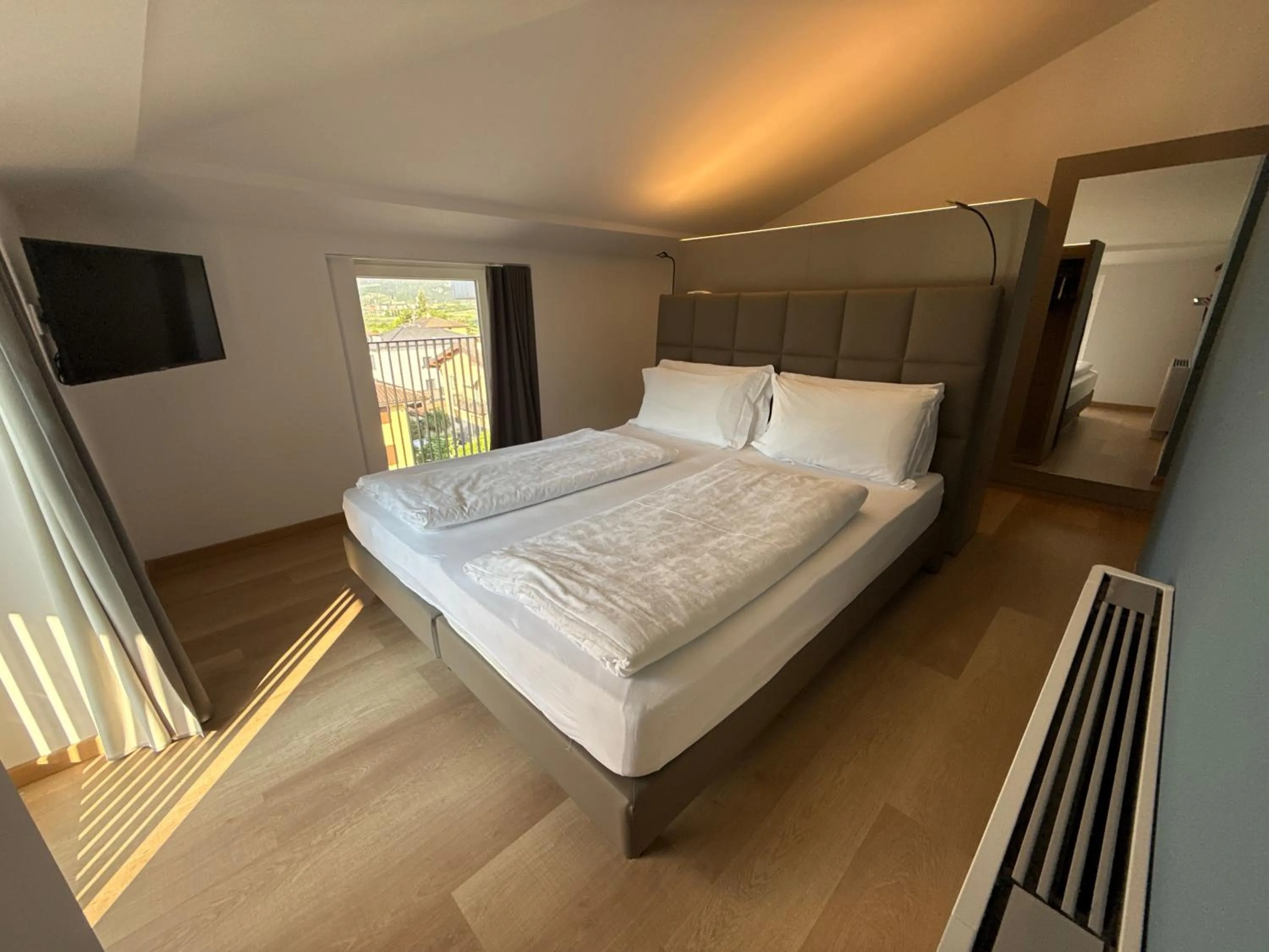 Bed in Hotel San Giorgio