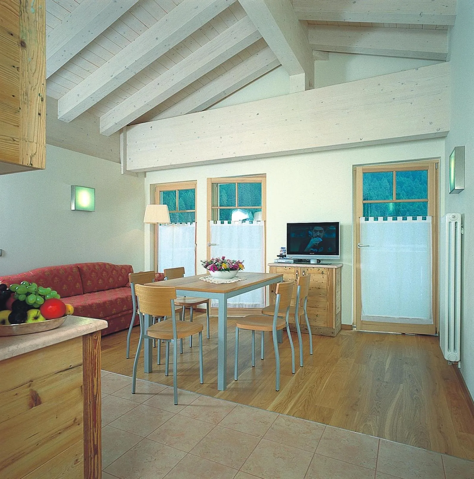 Kitchen or kitchenette in Hotel Ideal