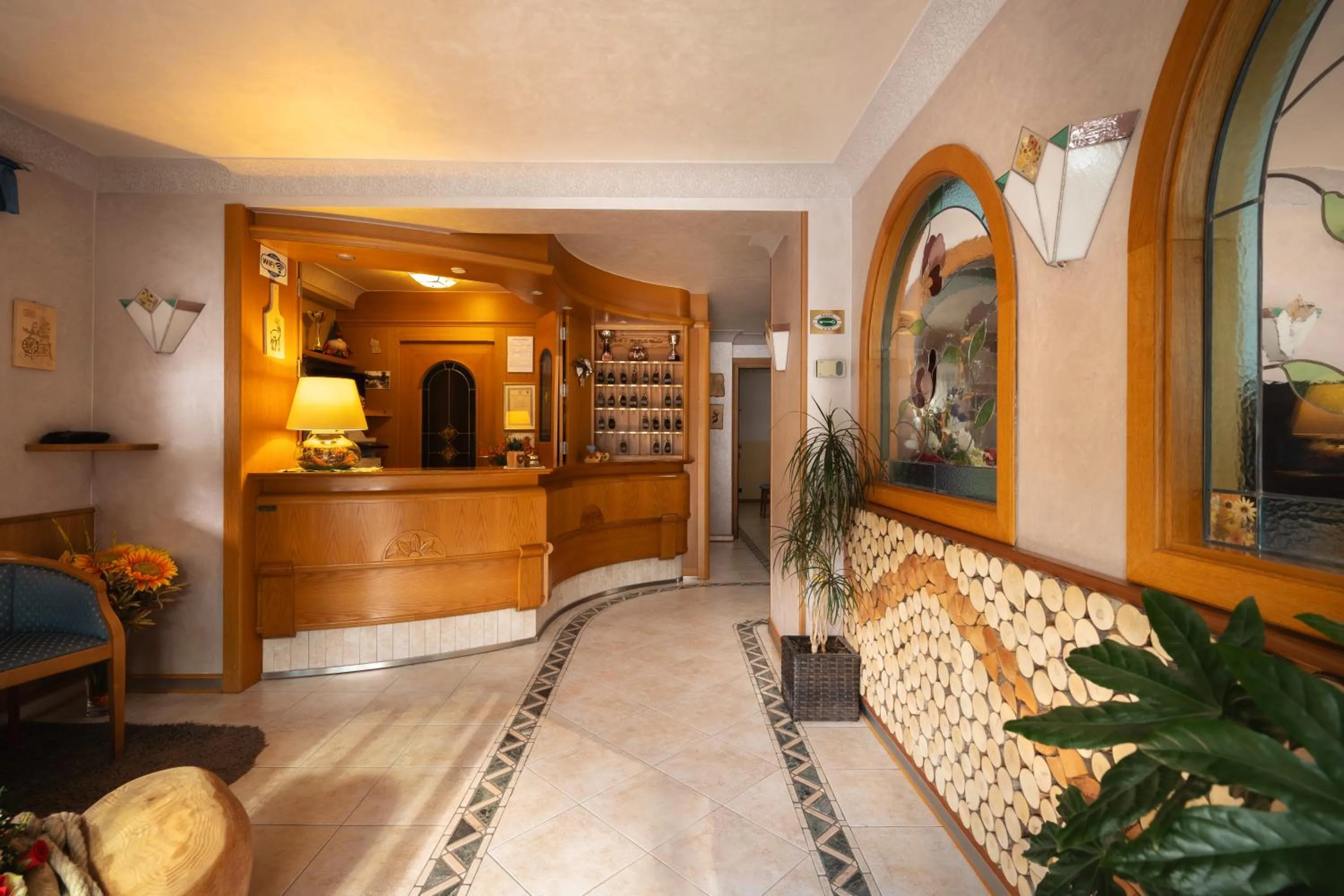 Lobby or reception in Hotel Villa Emma