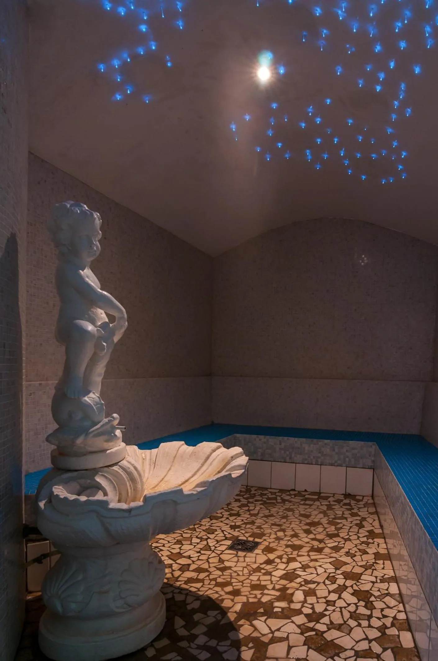 Steam room in Hotel Panoramik