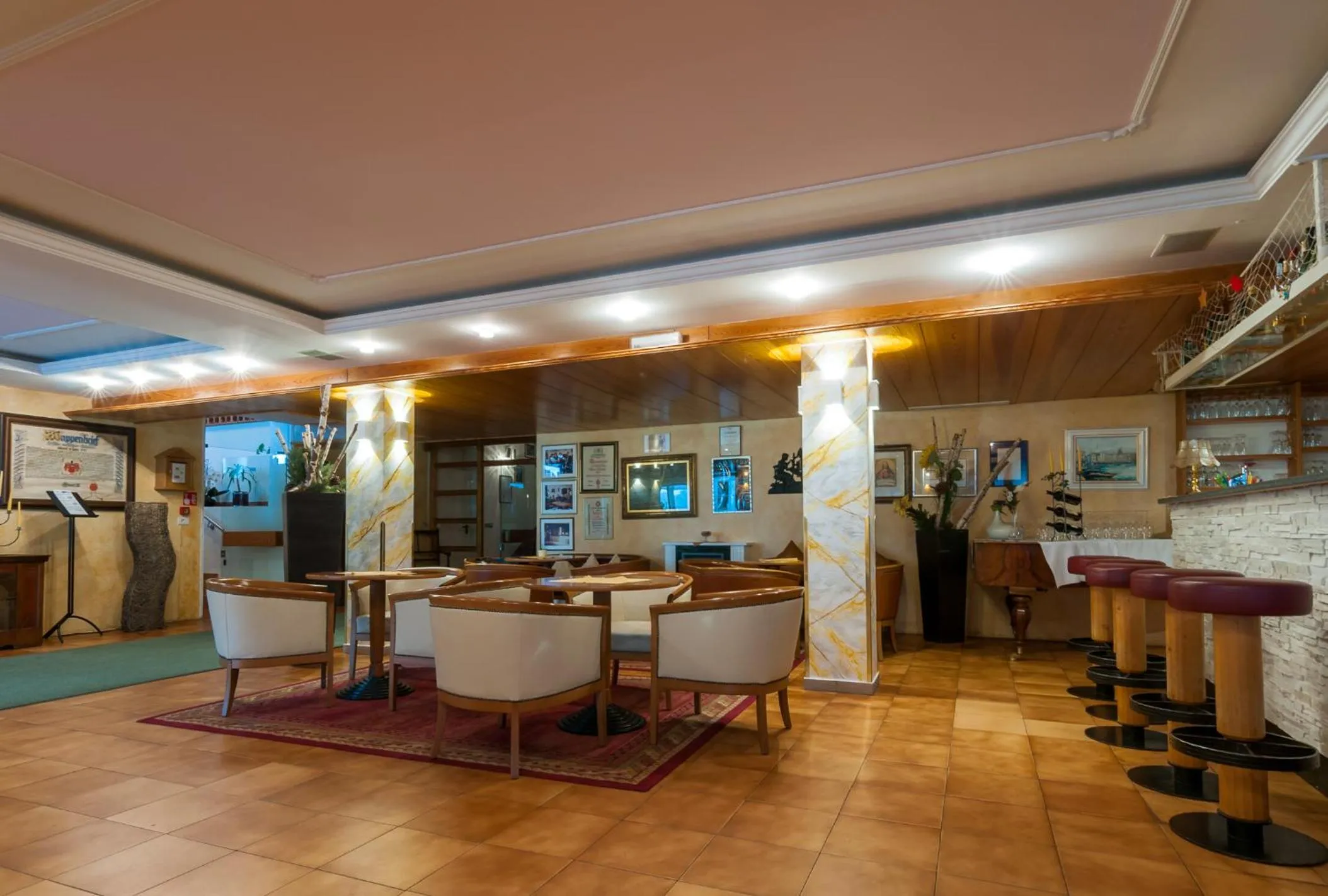 Lobby or reception in Hotel Panoramik