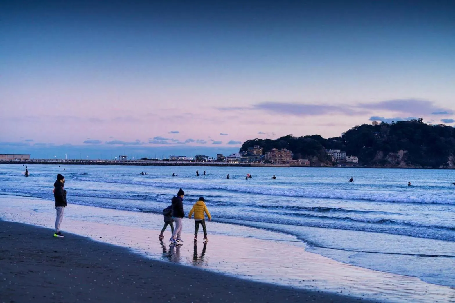 Sea view in EMS Enoshima クラシックゲストハウス 寝室は個室 犬OK