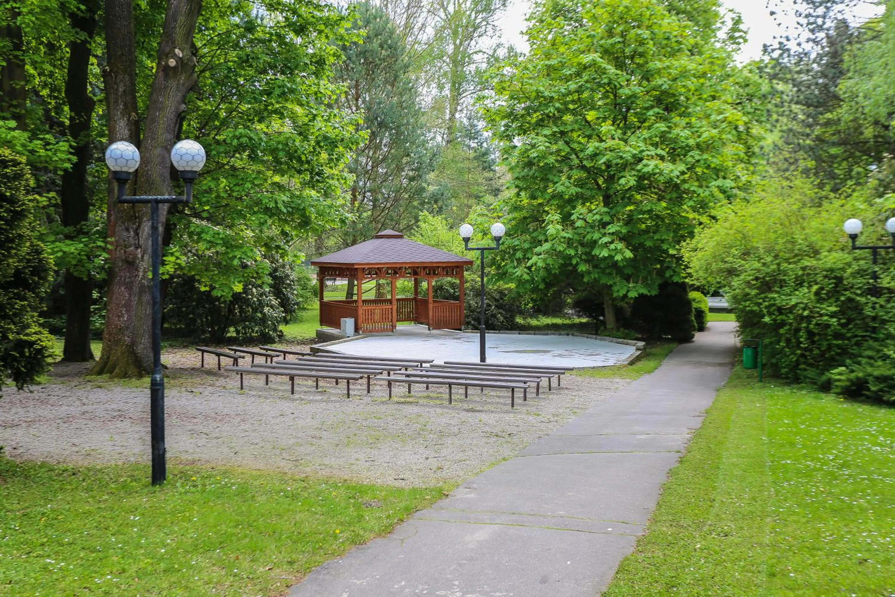 Garden in Ensana Spa Smrdáky