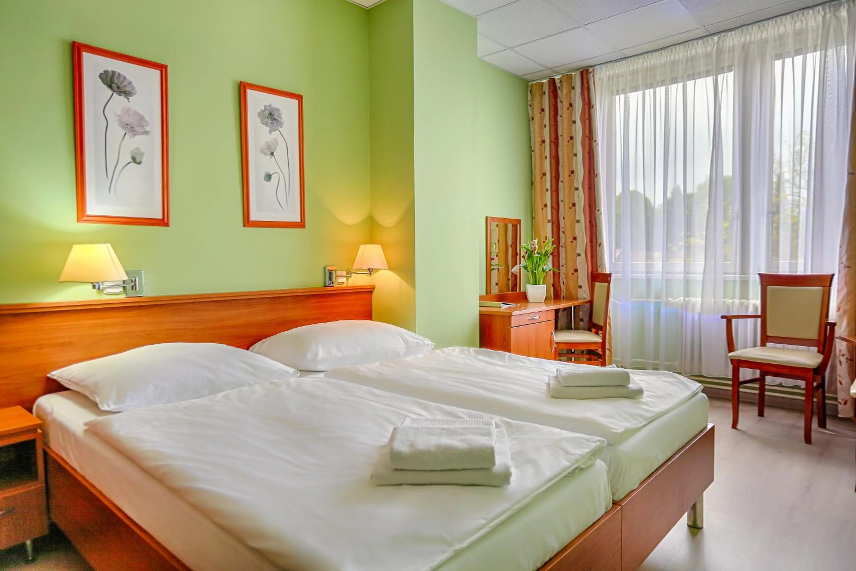 Bedroom, Bed in Ensana Spa Smrdáky