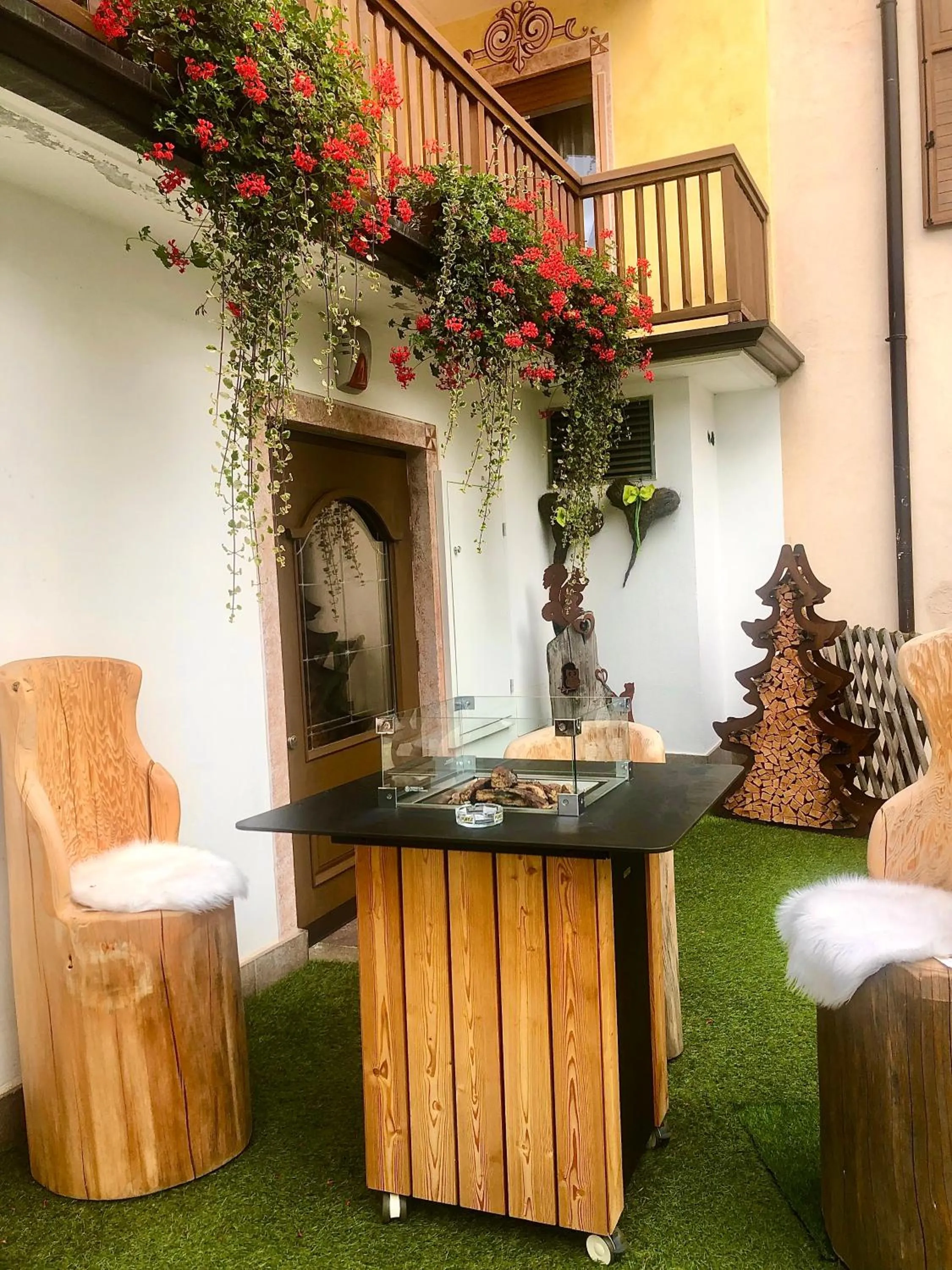 Balcony/Terrace in Cavallino Lovely Hotel