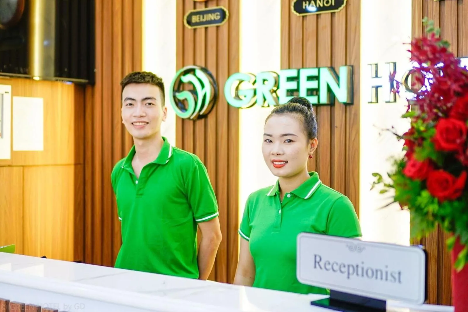 Lobby or reception in Green Hadong Hotel