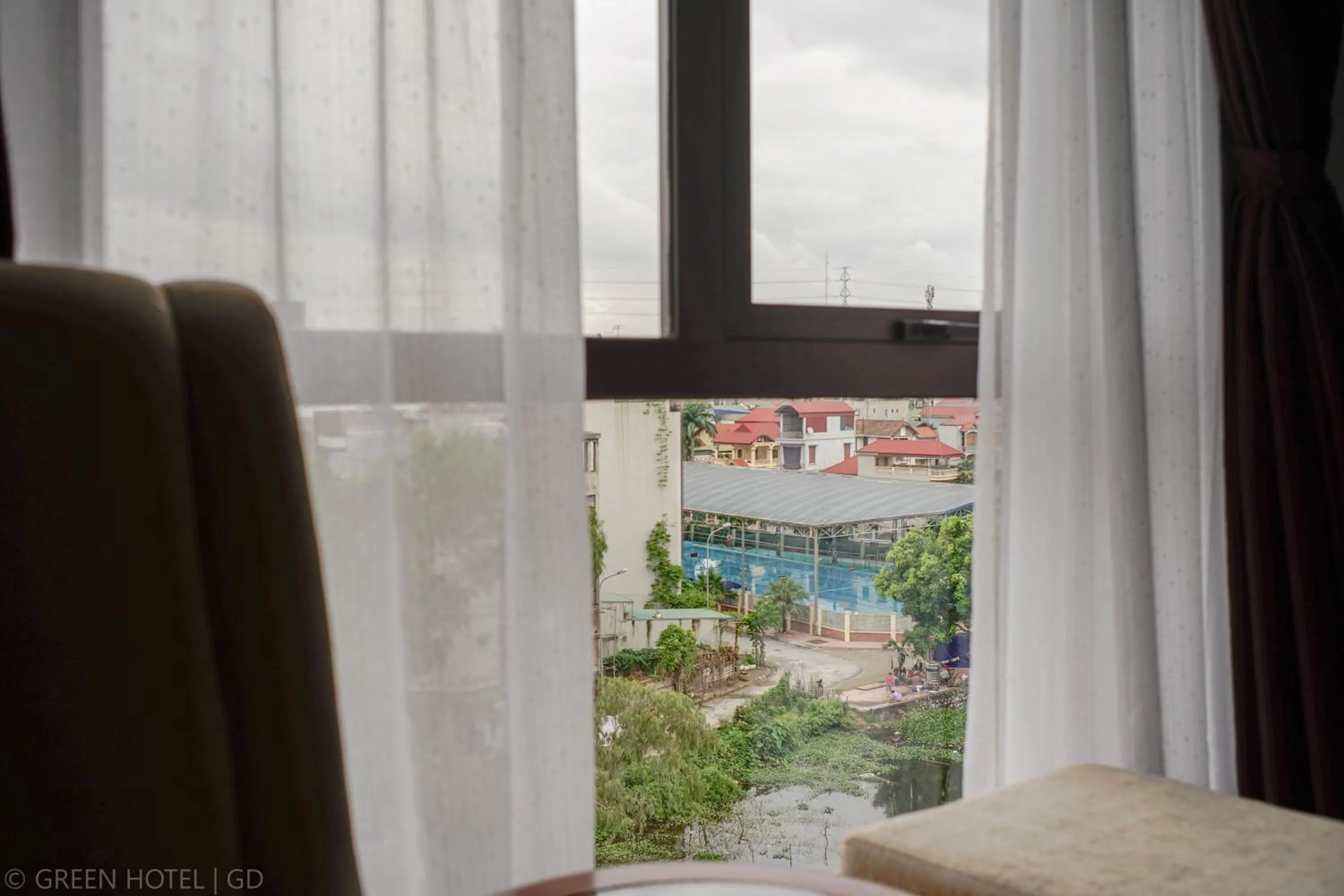 Garden view in Green Hadong Hotel