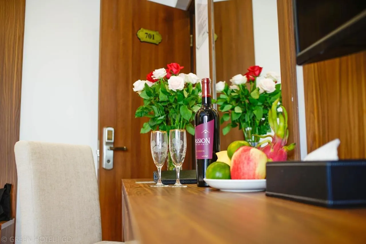 Decorative detail in Green Hadong Hotel