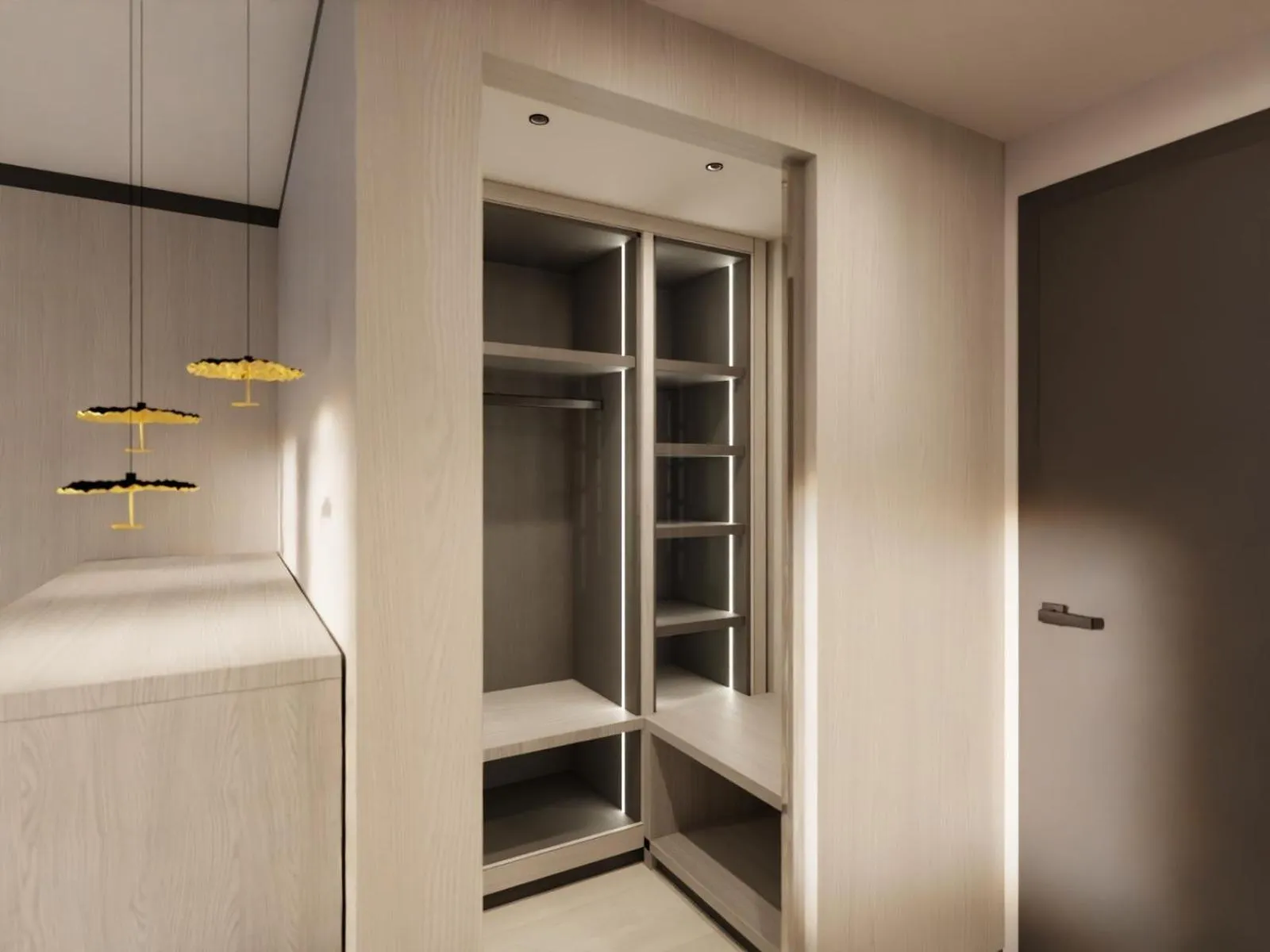 Bed in Hotel Rosengarten