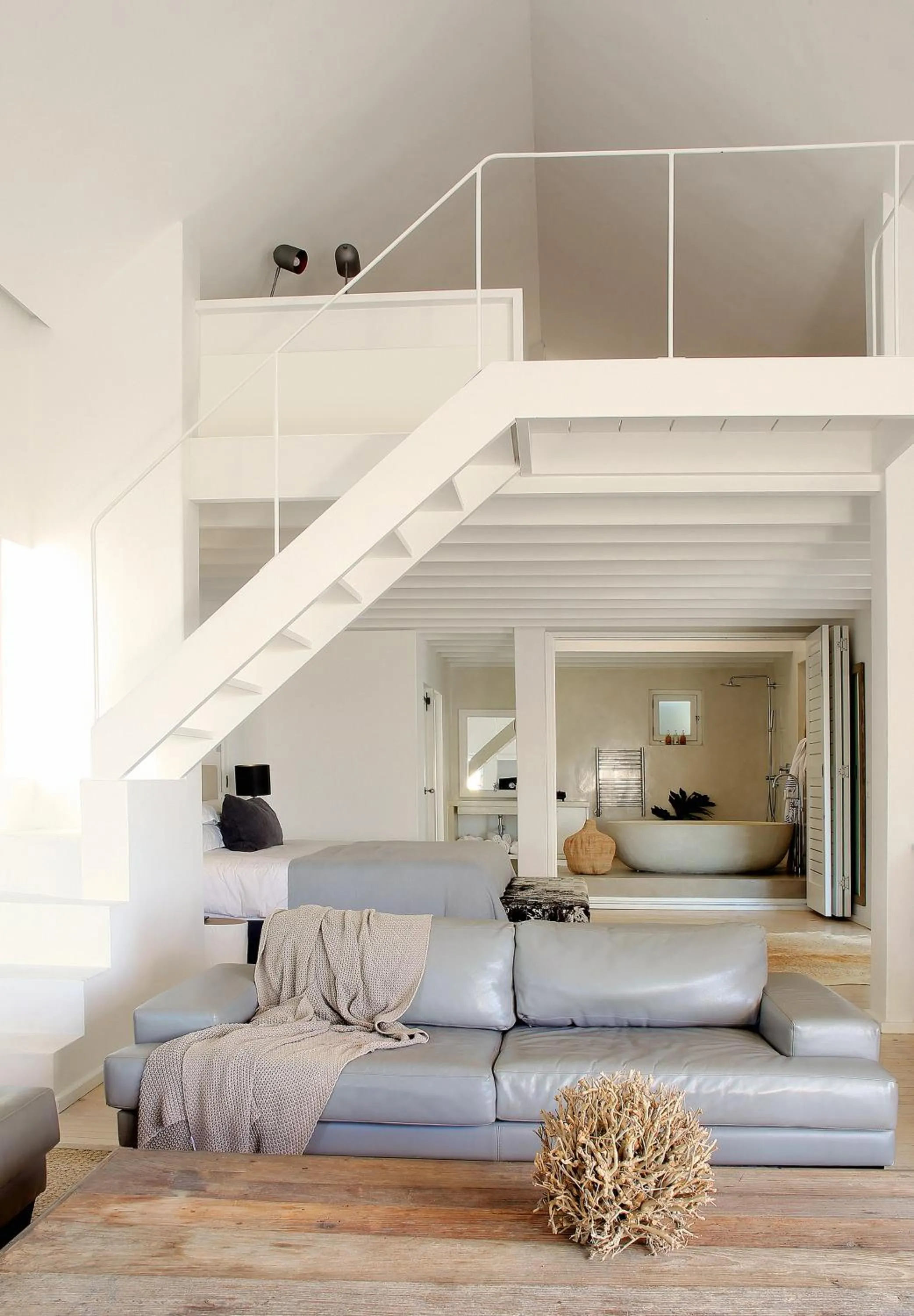 Living room in Strandloper Ocean Boutique Hotel