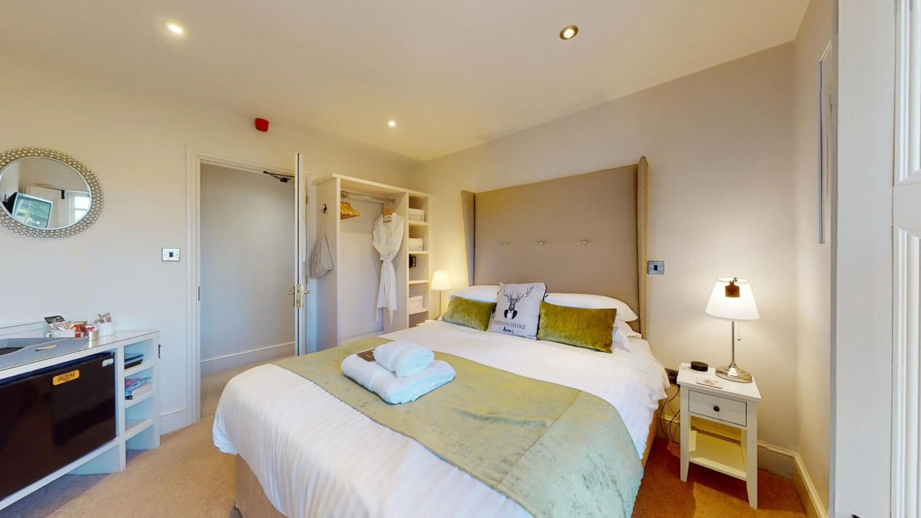 Bed in The Devonshire Arms