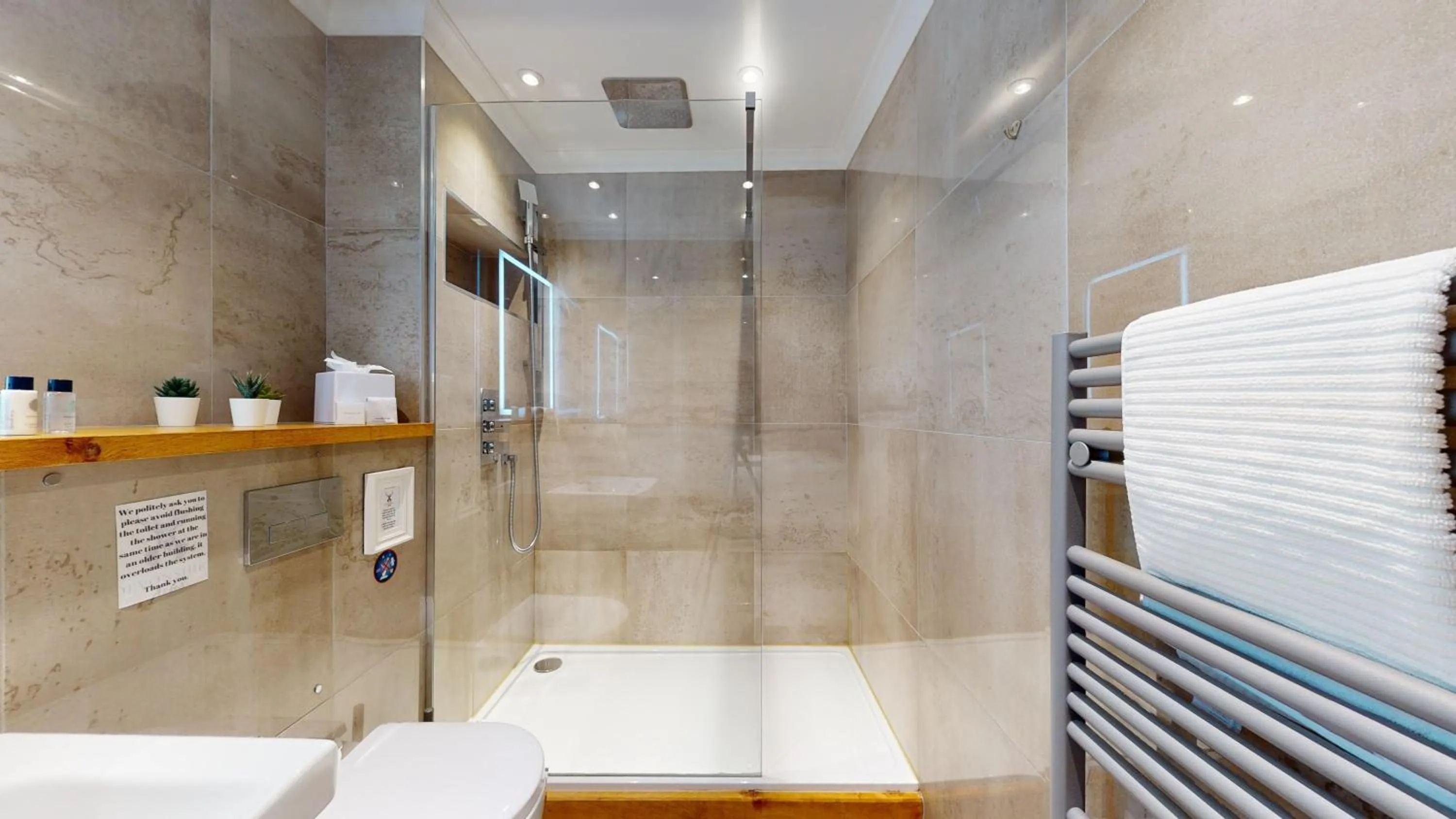 Bathroom in The Devonshire Arms