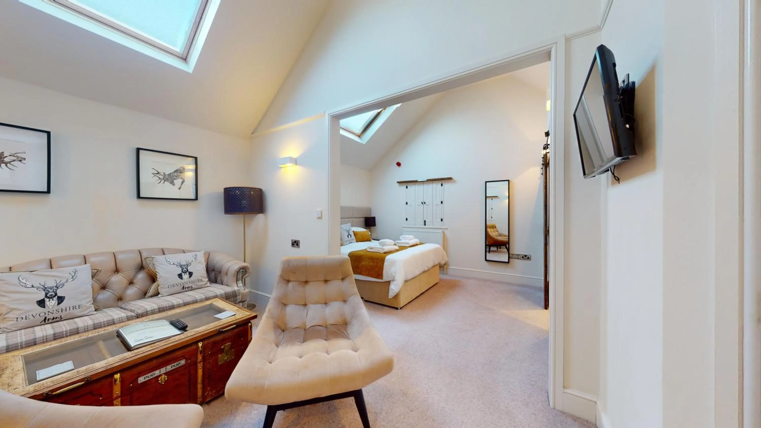 Bedroom in The Devonshire Arms
