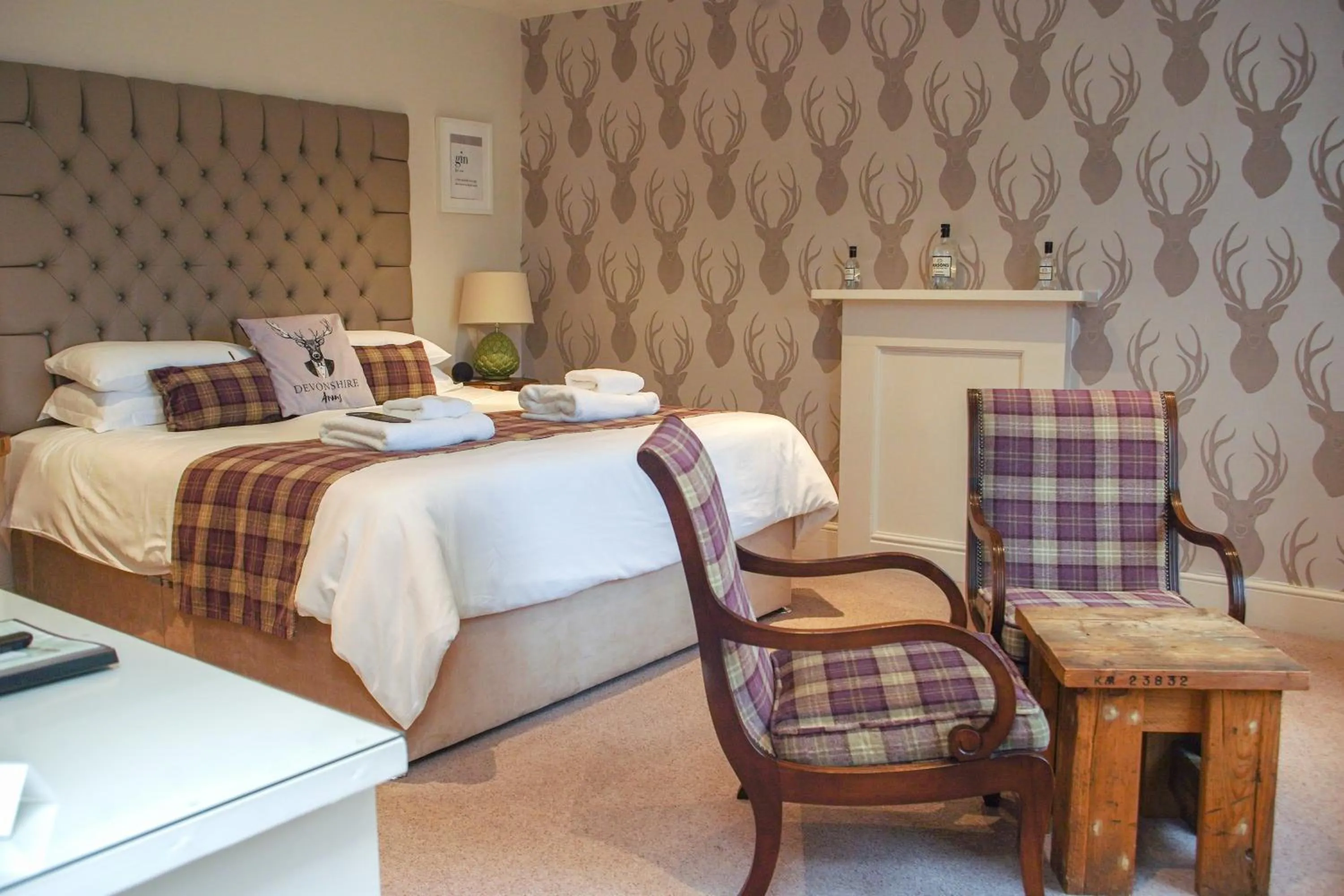 Bed in The Devonshire Arms