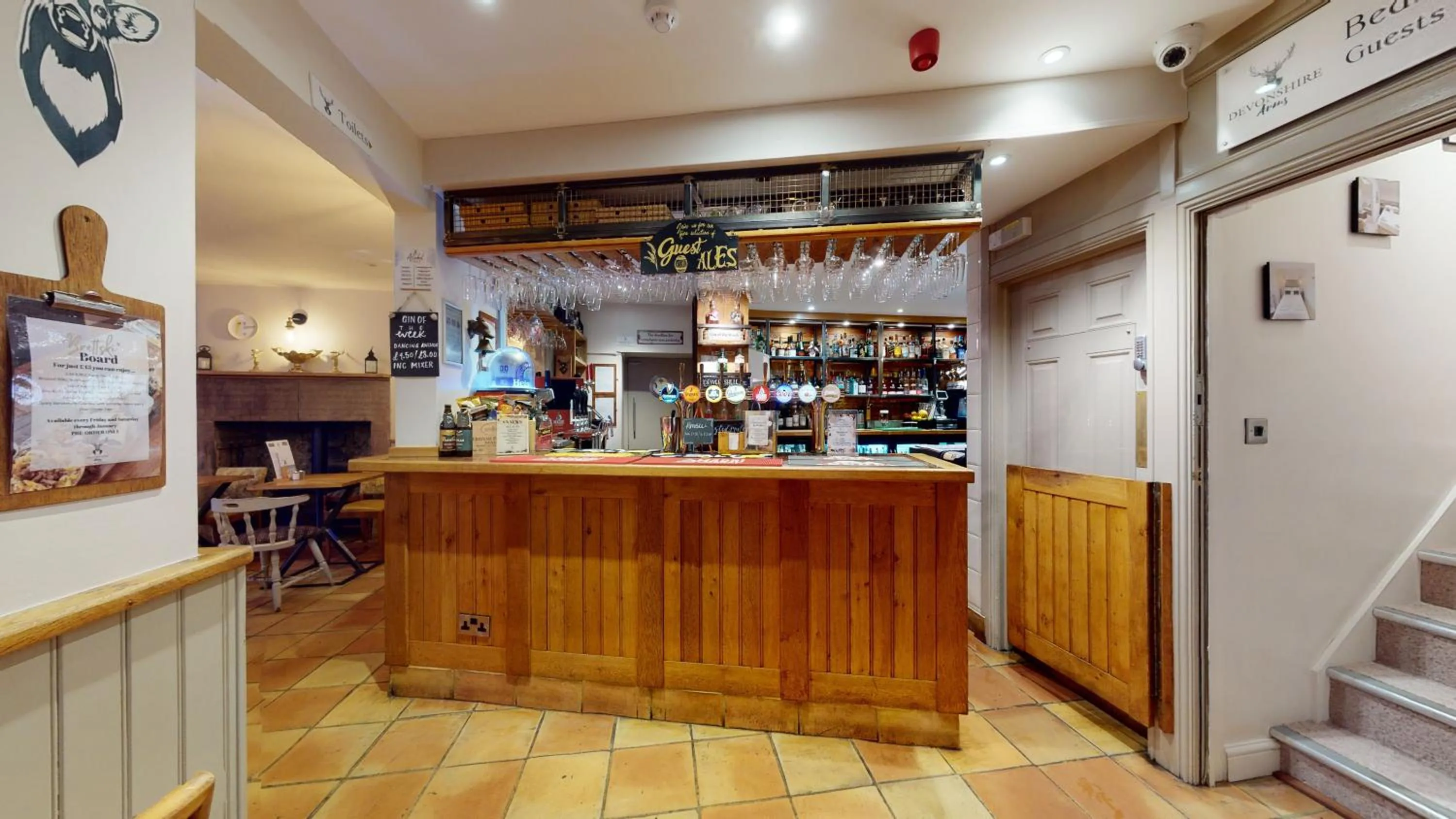 Lounge or bar in The Devonshire Arms