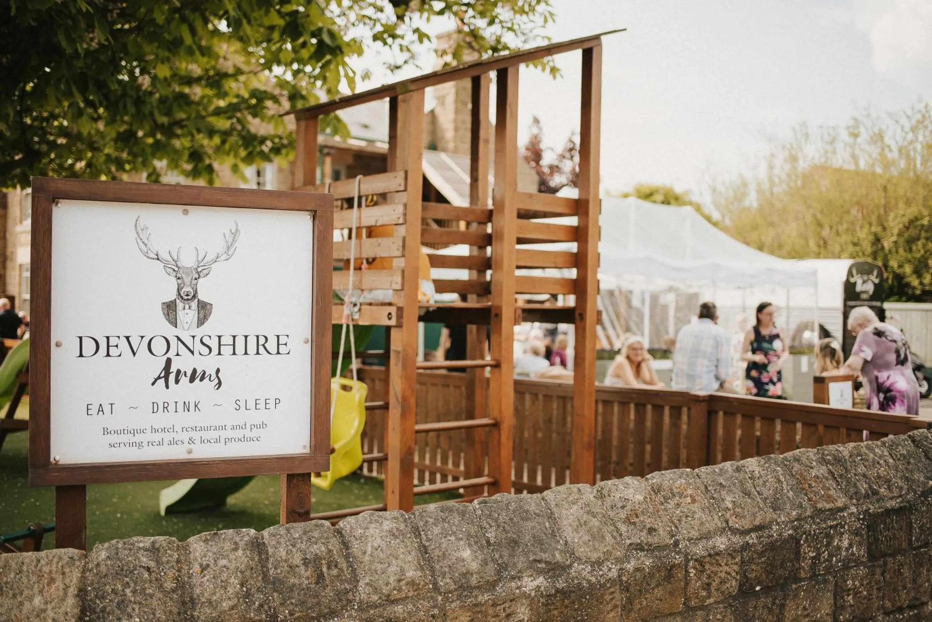 Property logo or sign in The Devonshire Arms