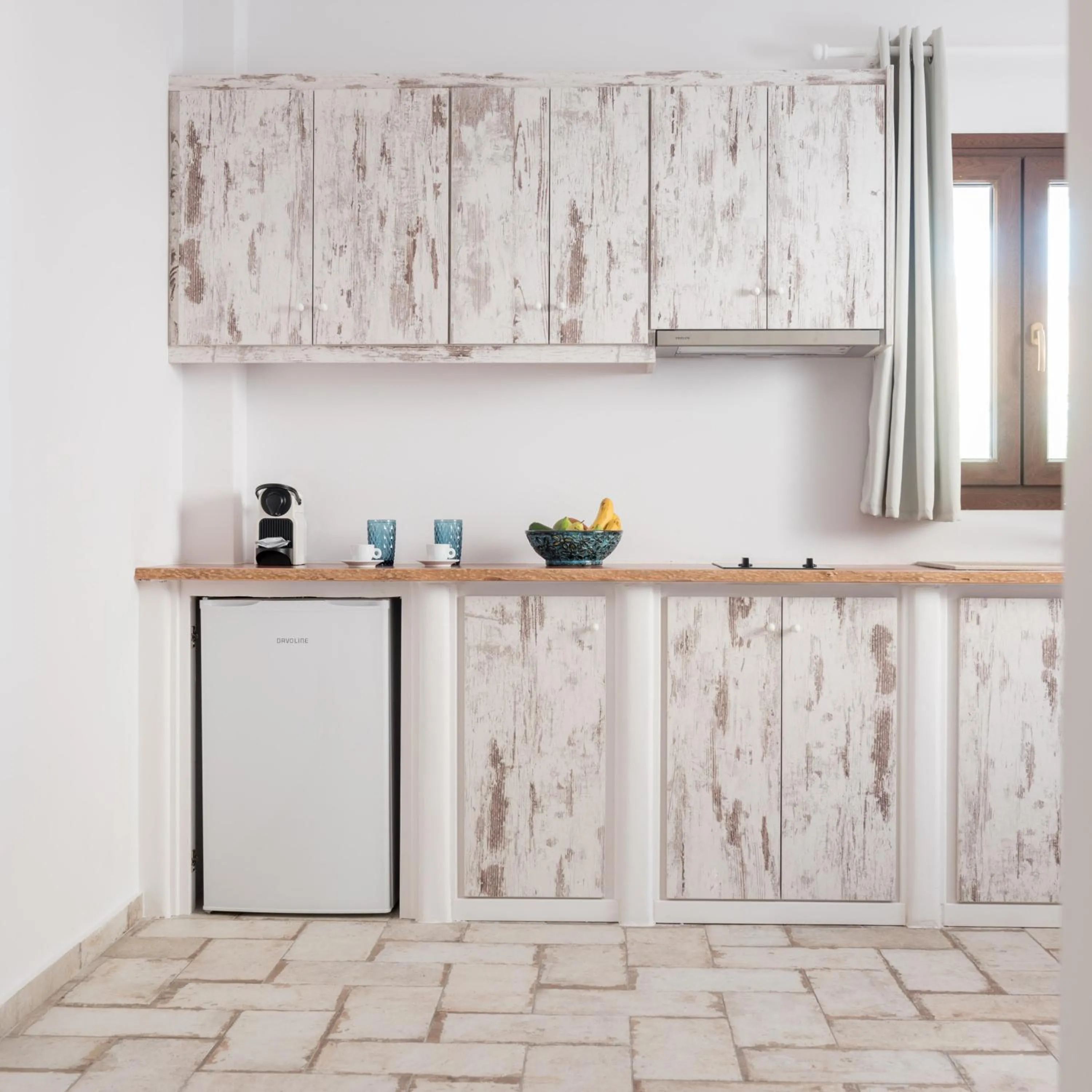 Kitchen or kitchenette in Elia Residences Santorini