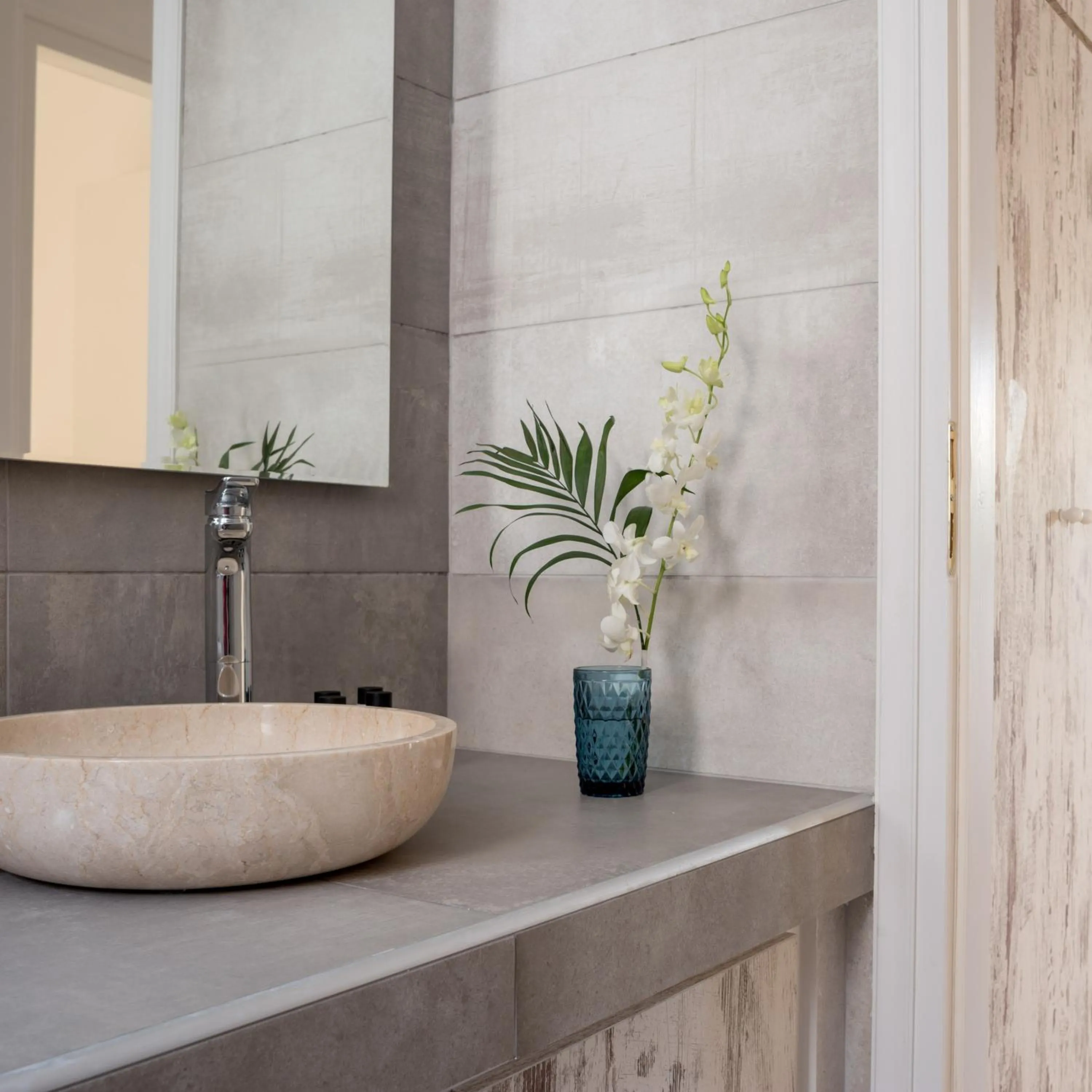 Bathroom in Elia Residences Santorini