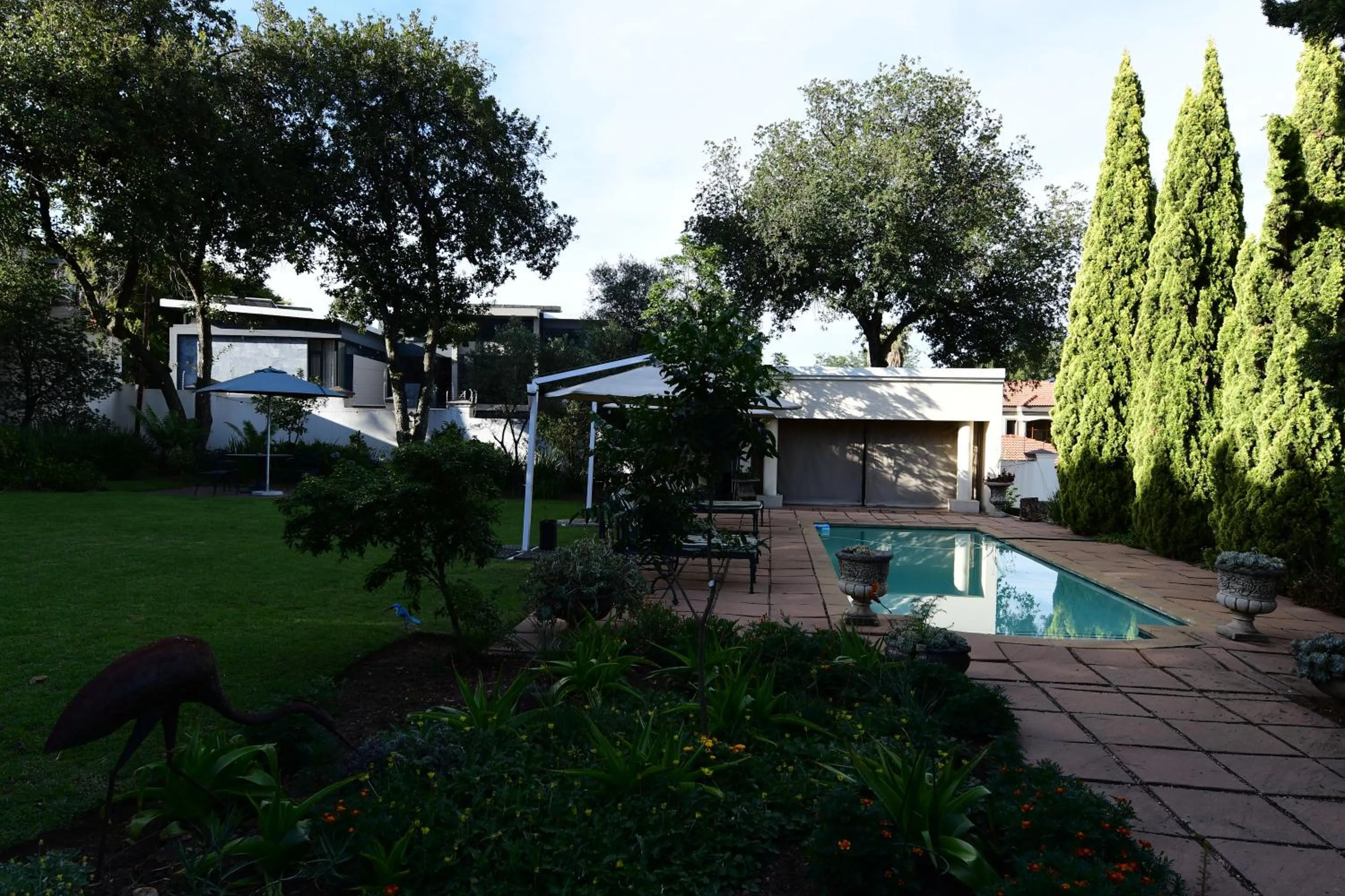 Garden view in Highgrove Guesthouse Morningside Sandton