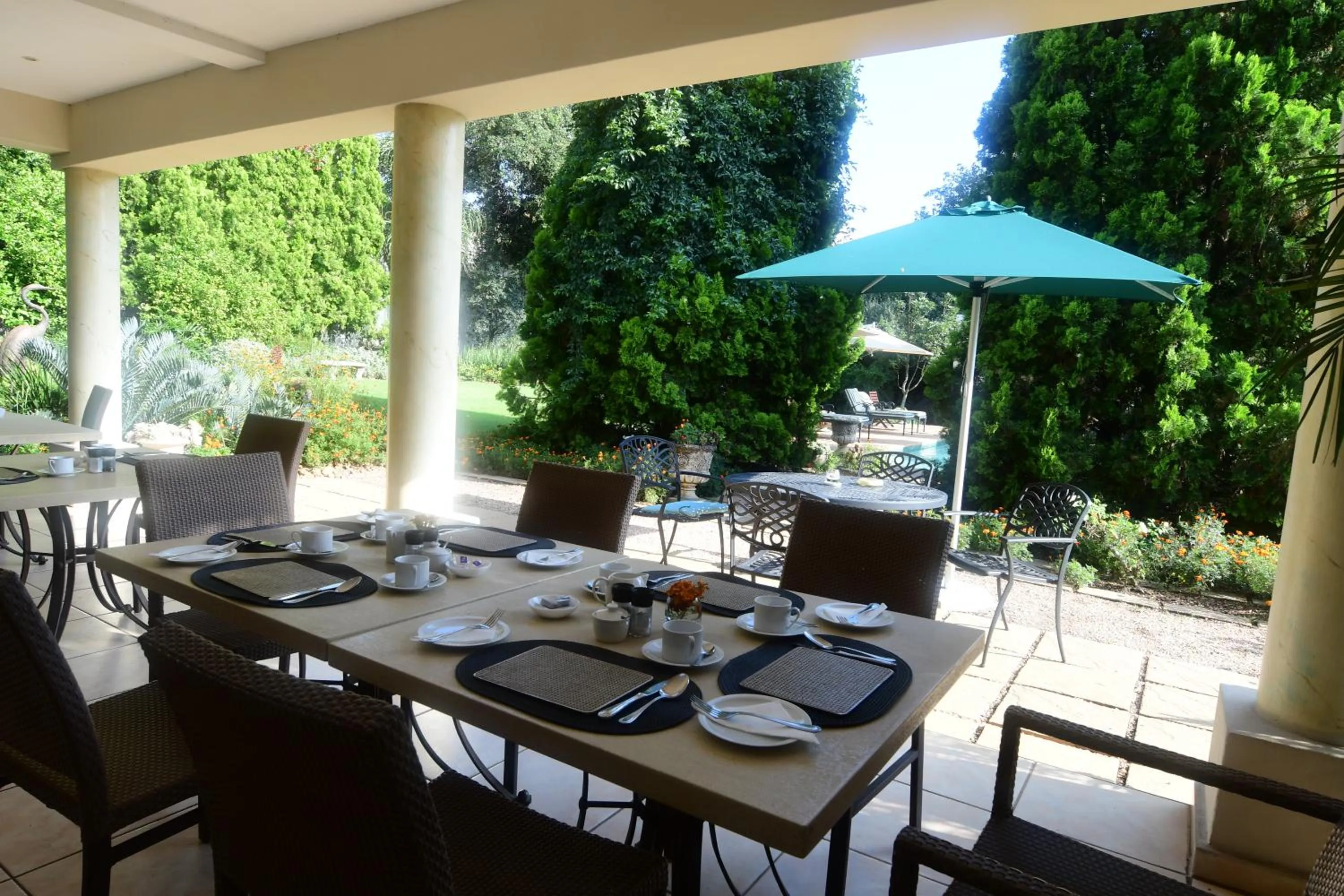 Garden view in Highgrove Guesthouse Morningside Sandton