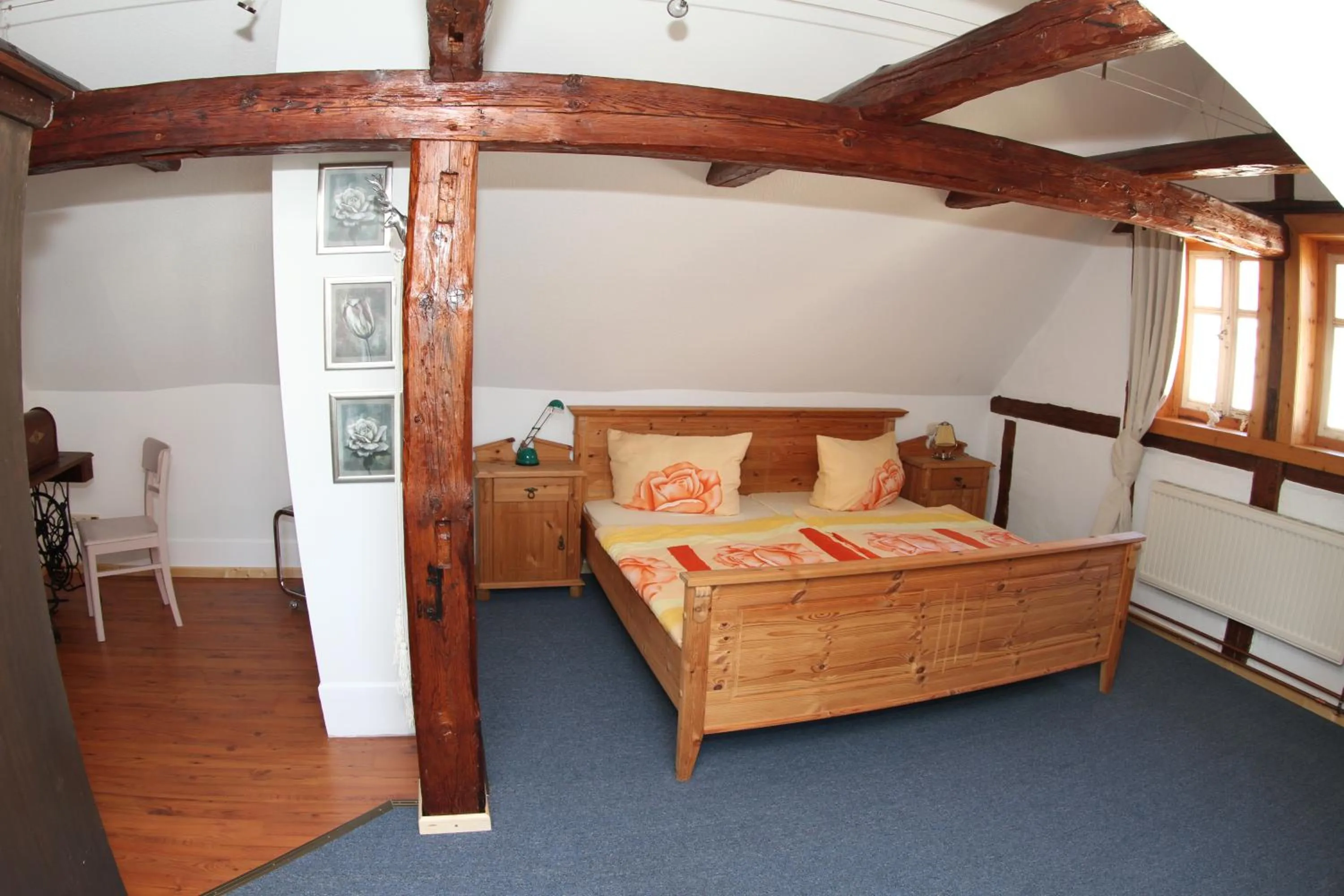 Bedroom, Bed in Pension Picco-Bello