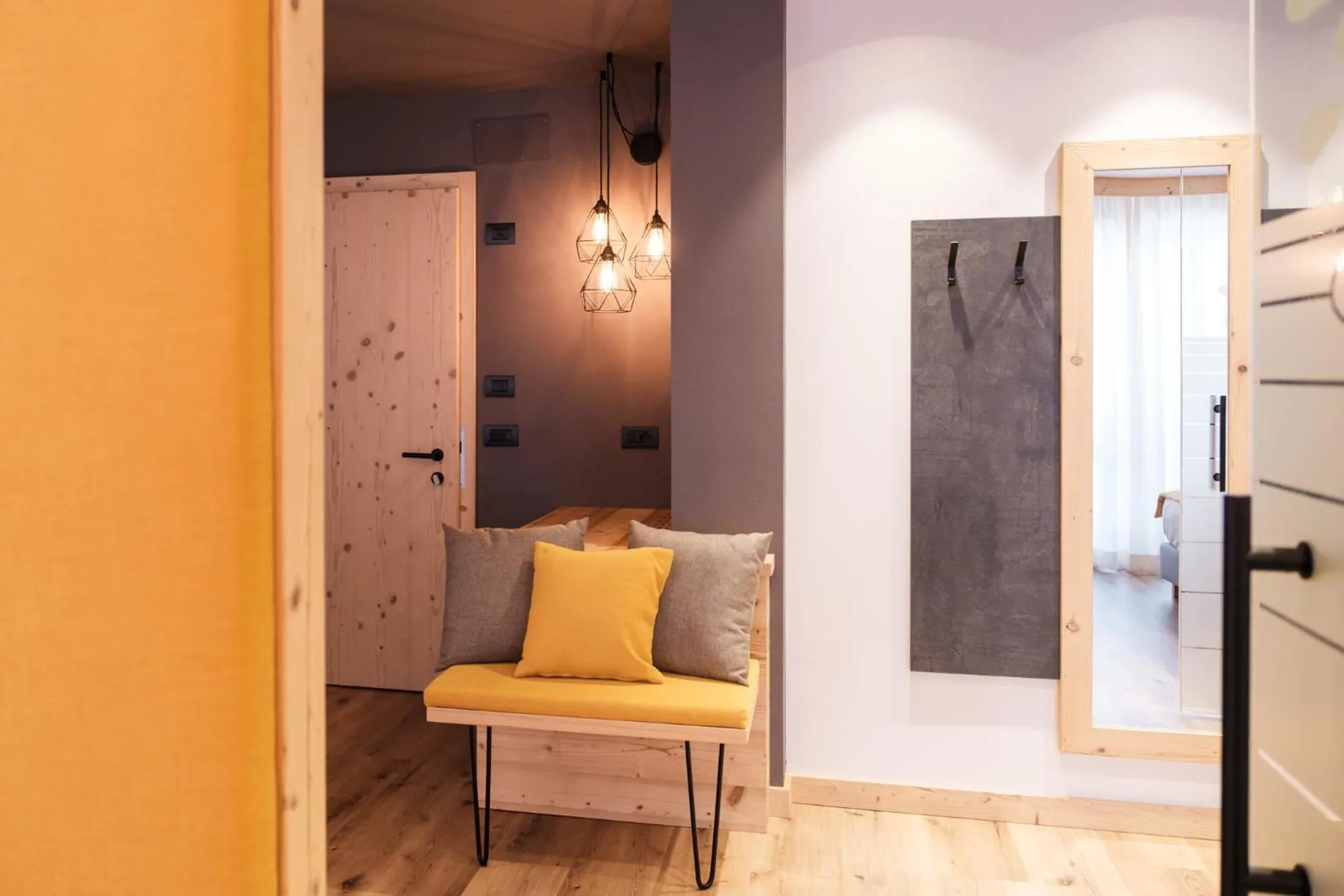 Seating area in Hotel Piccola Baita