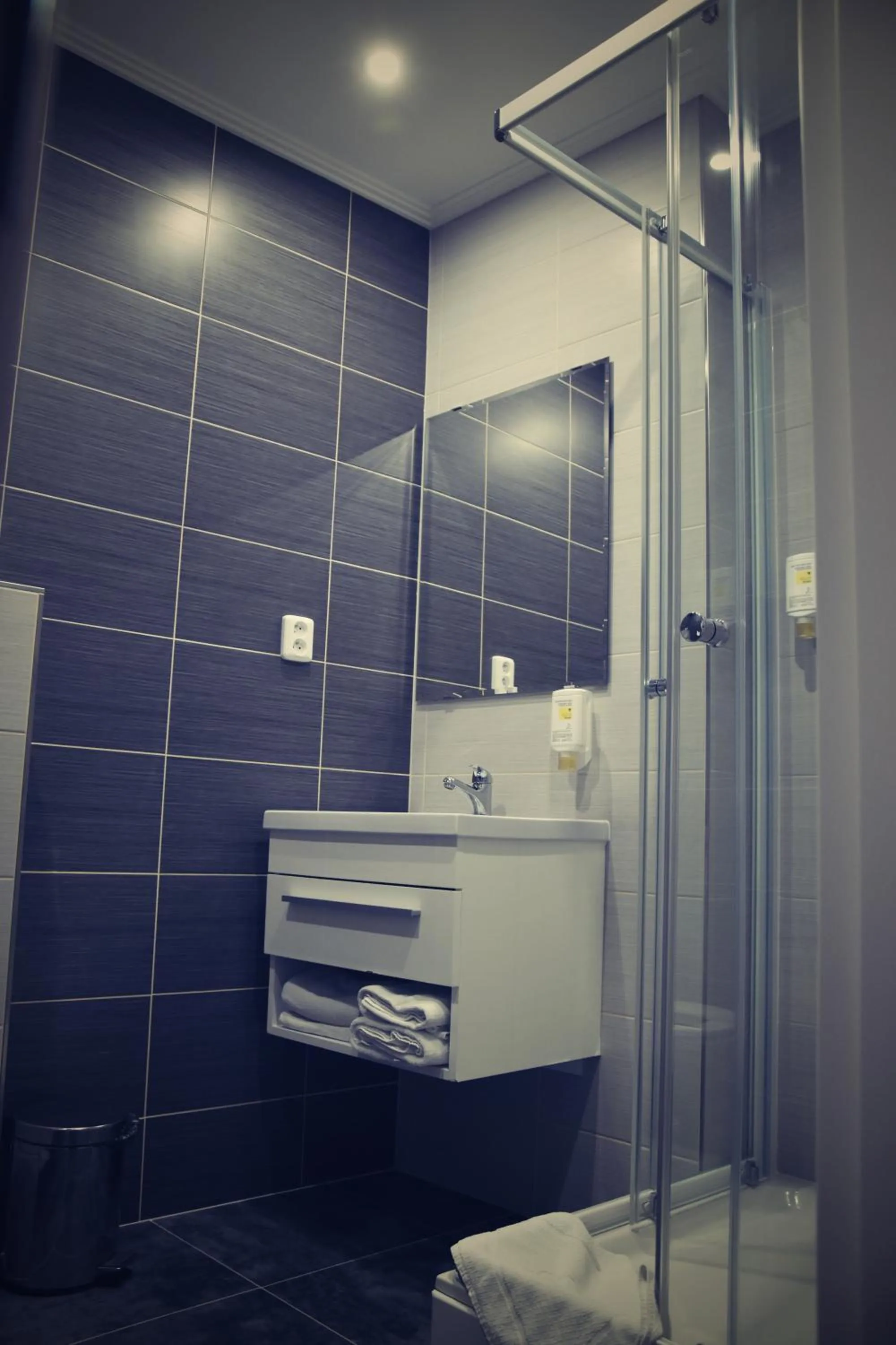 Bathroom in Hotel U Dvou medvídků