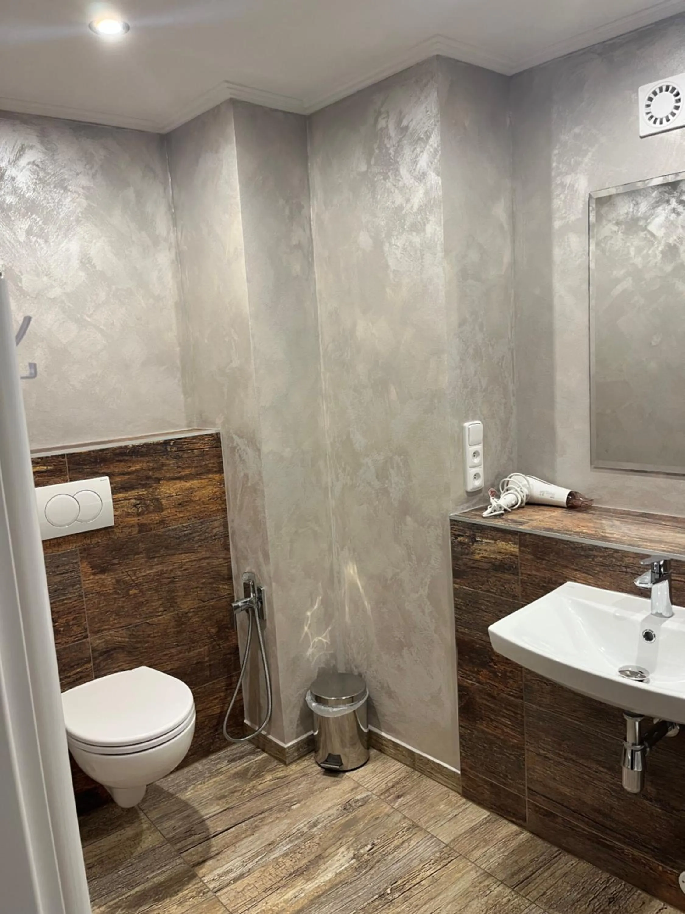 Bathroom in Hotel U Dvou medvídků