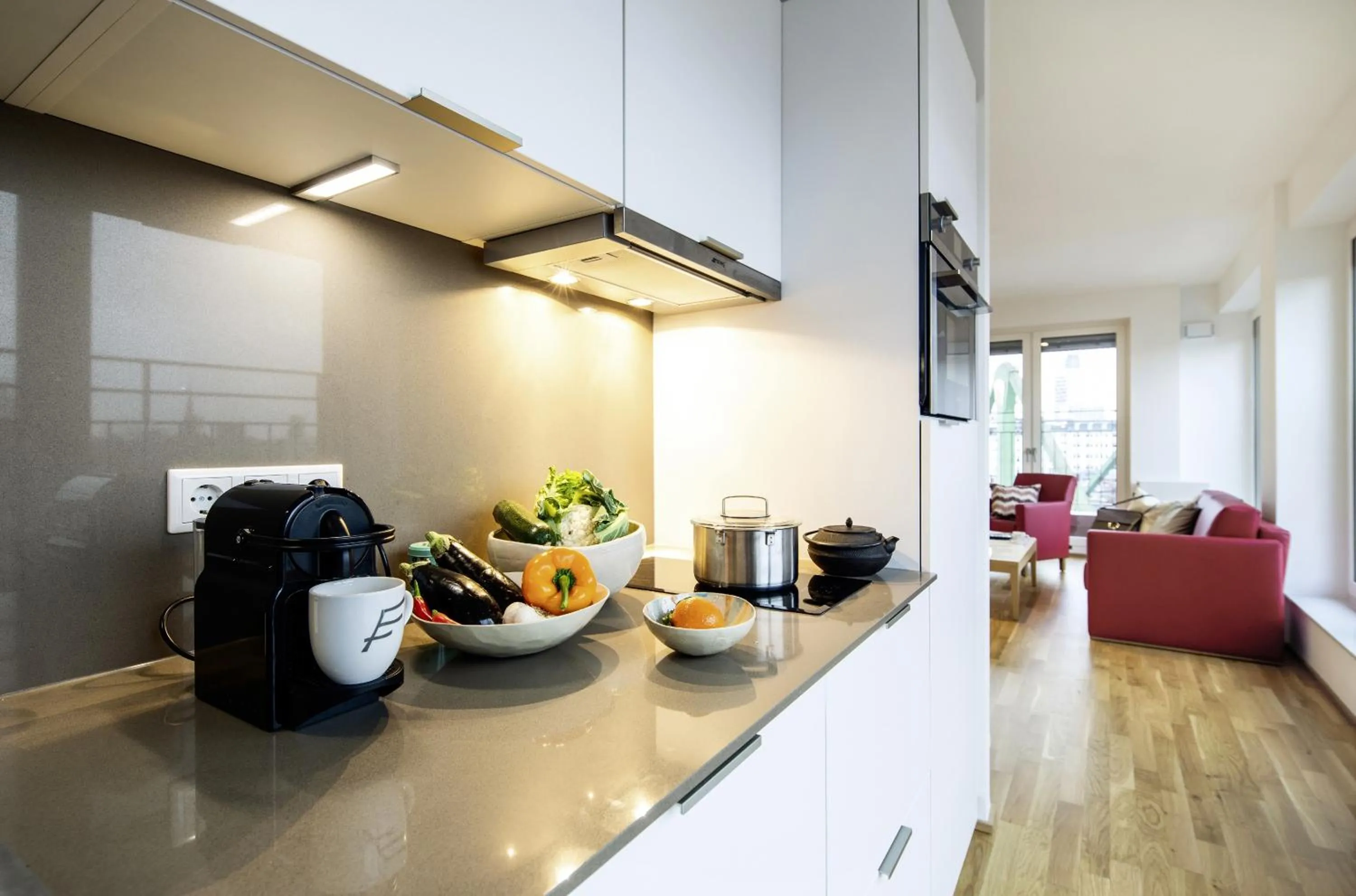 Kitchen or kitchenette in THE FLAG Oskar M.