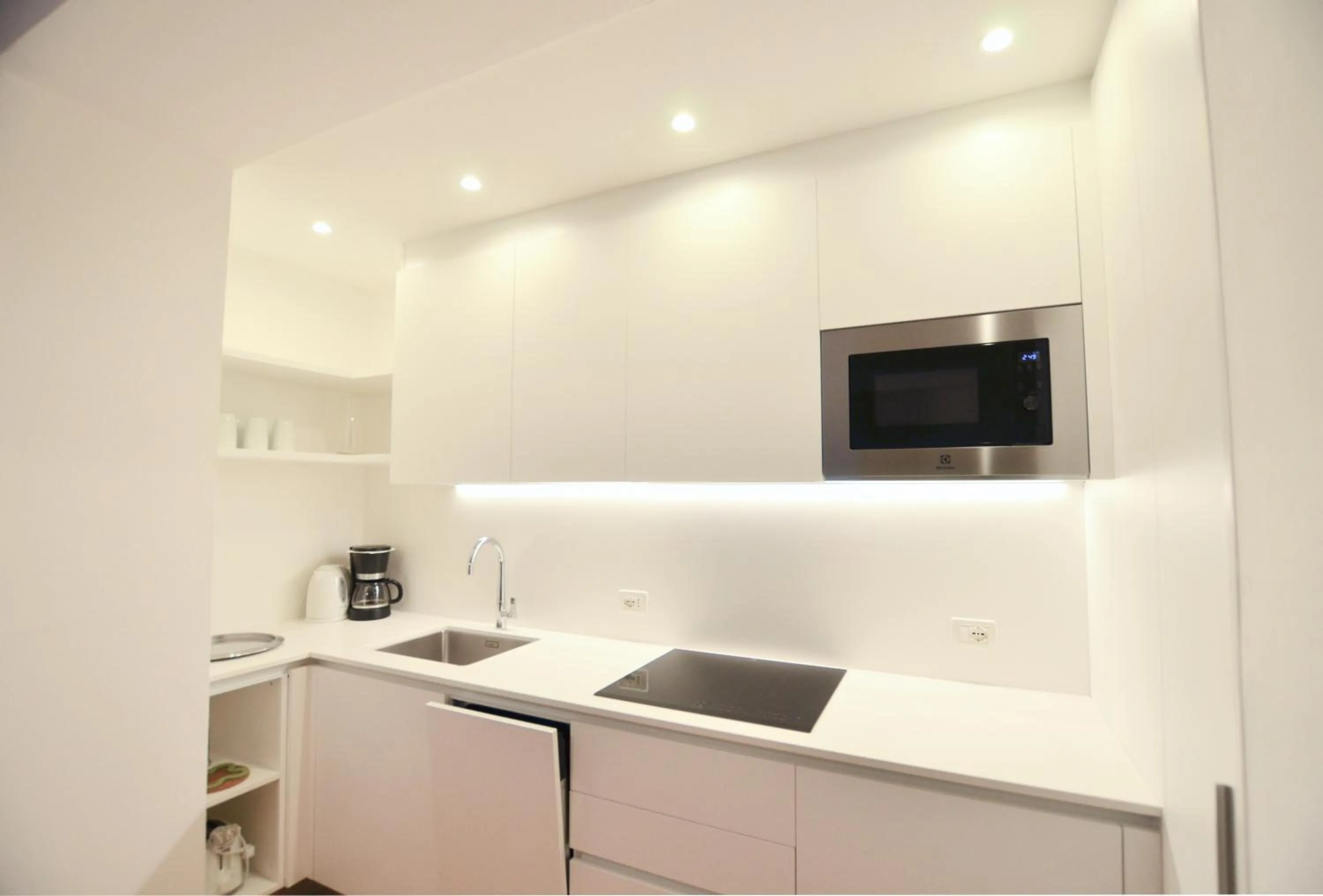 Kitchen or kitchenette in Villa Phoenix - Lake Apartments