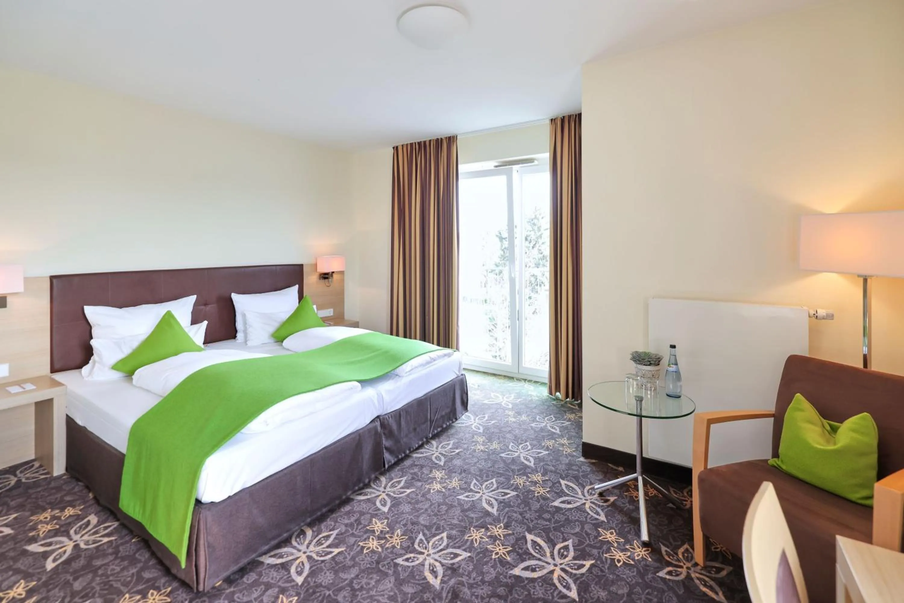 Photo of the whole room, Bed in Hotel Württemberger Hof