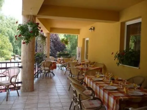 Balcony/Terrace in Hotel Lukács Superior