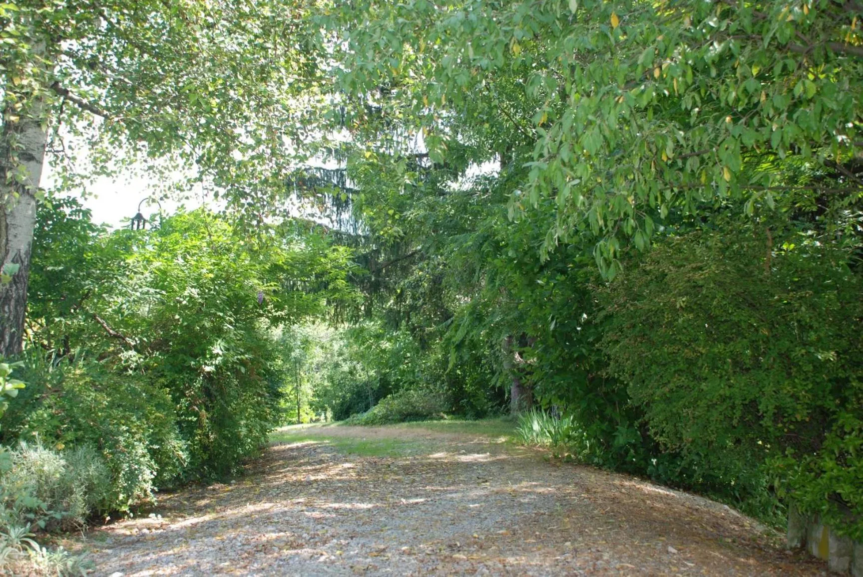 Garden in la casa in collina