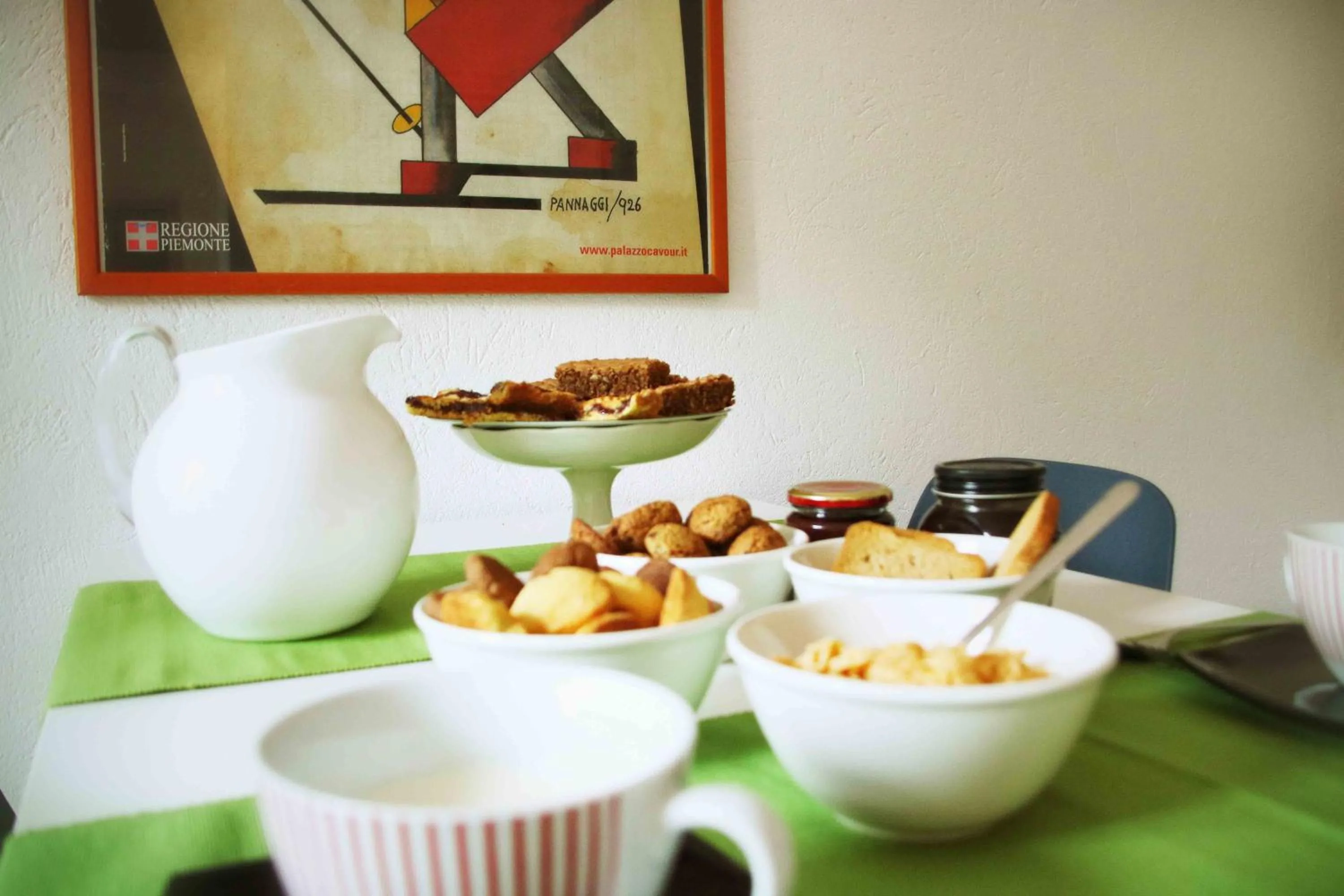 Breakfast in la casa in collina