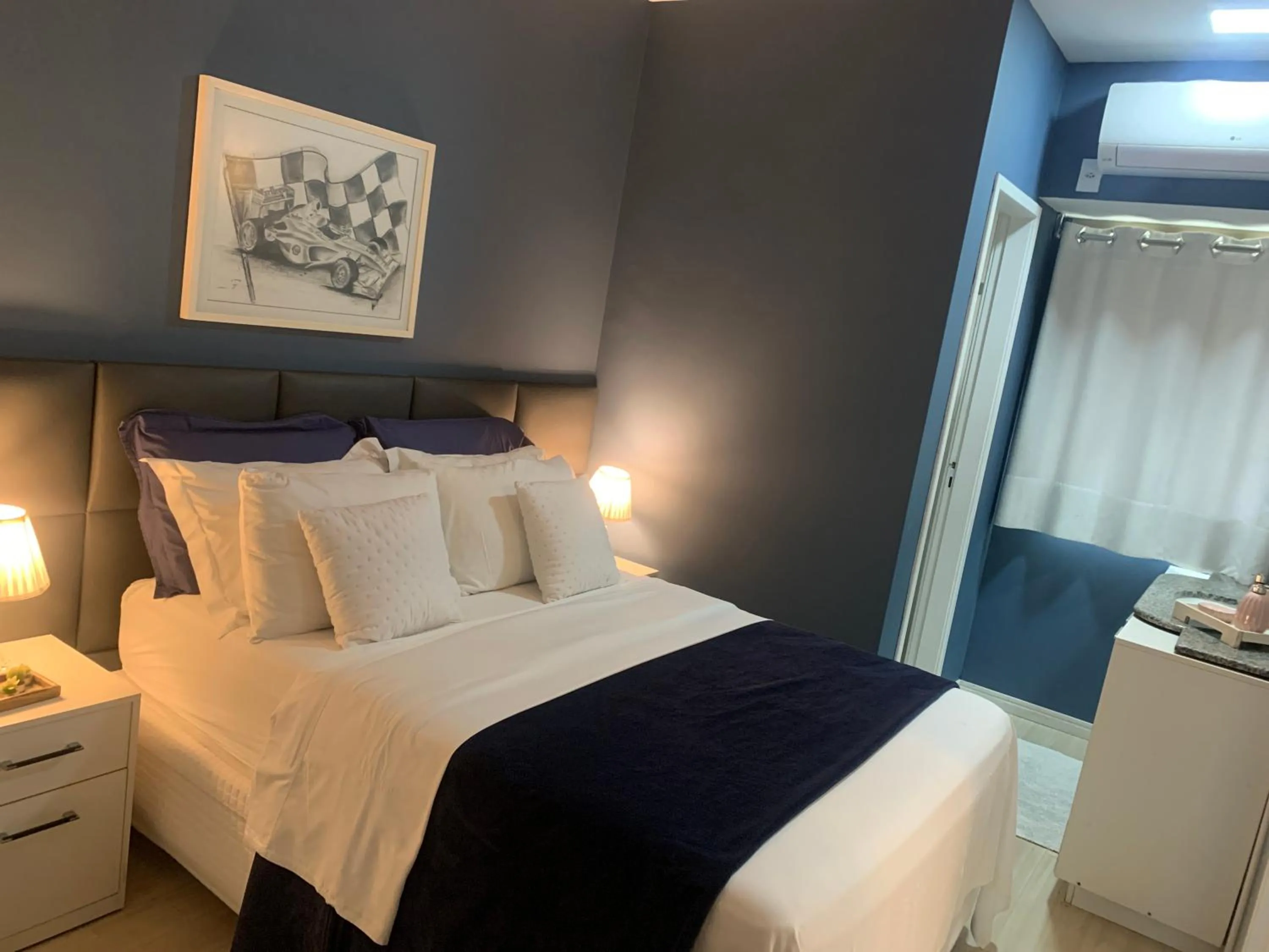 Bed in Ocean Flat Premium com vista para o mar