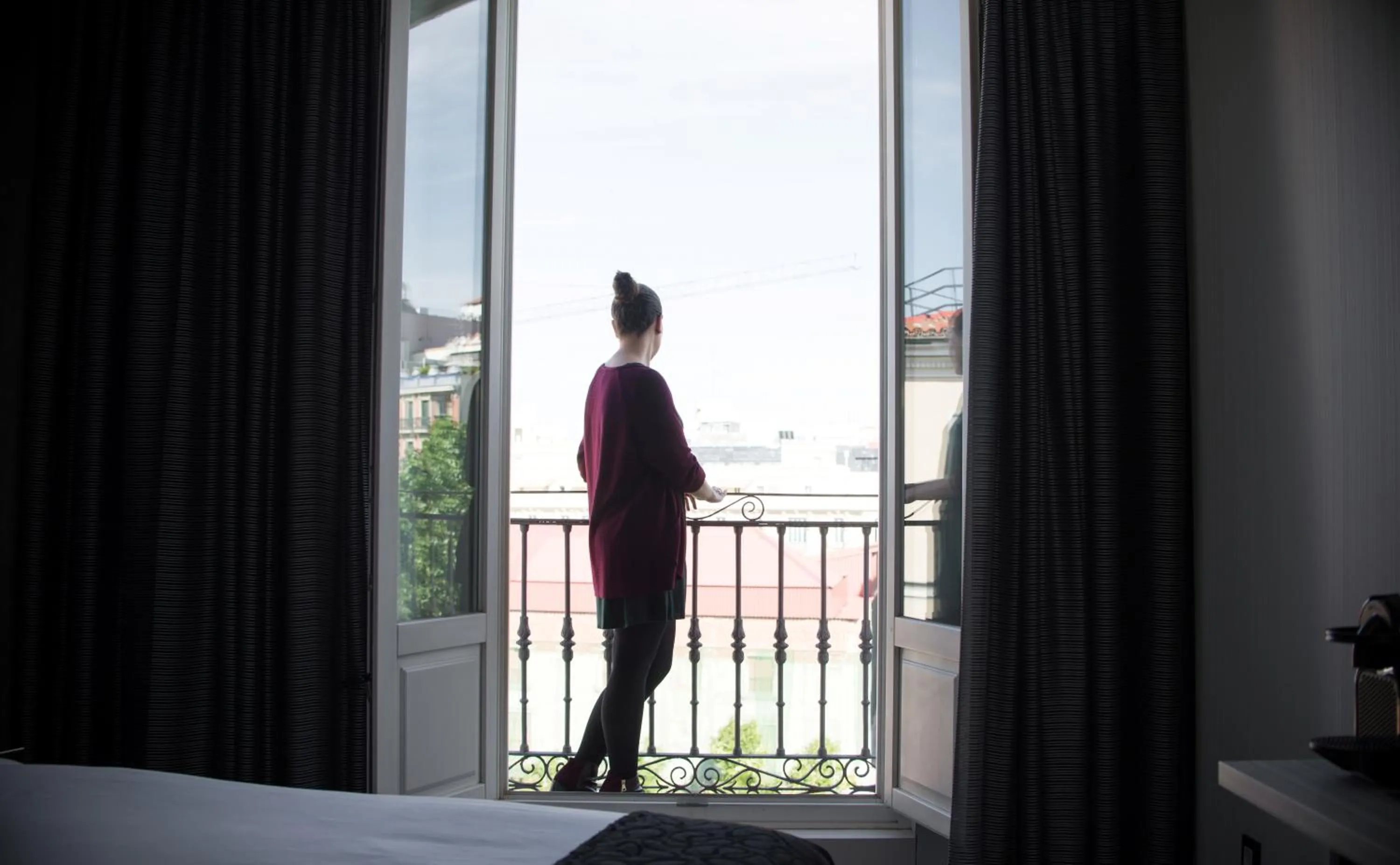 Bedroom in Petit Palace Santa Bárbara