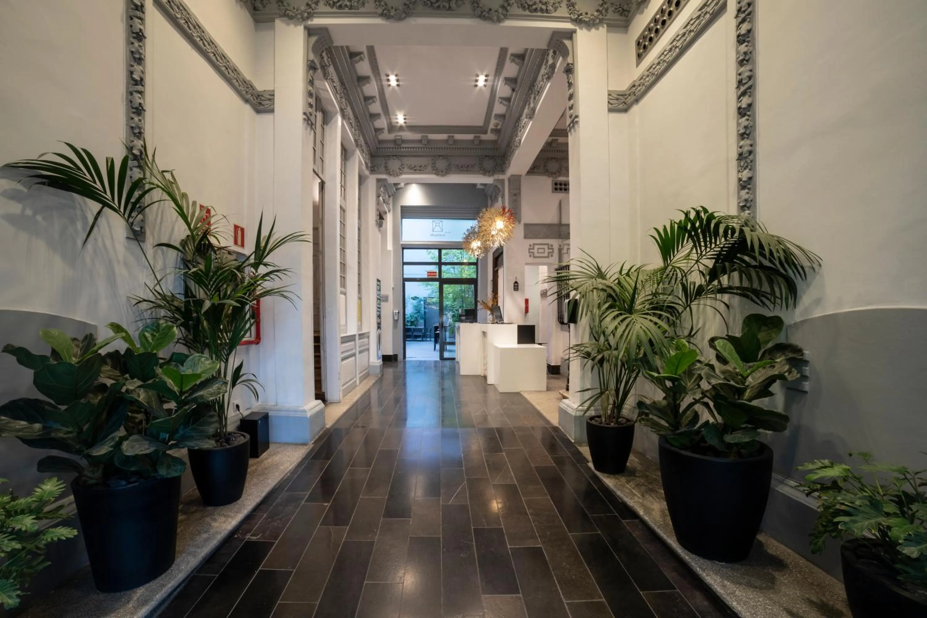 Lobby or reception in Petit Palace Santa Bárbara