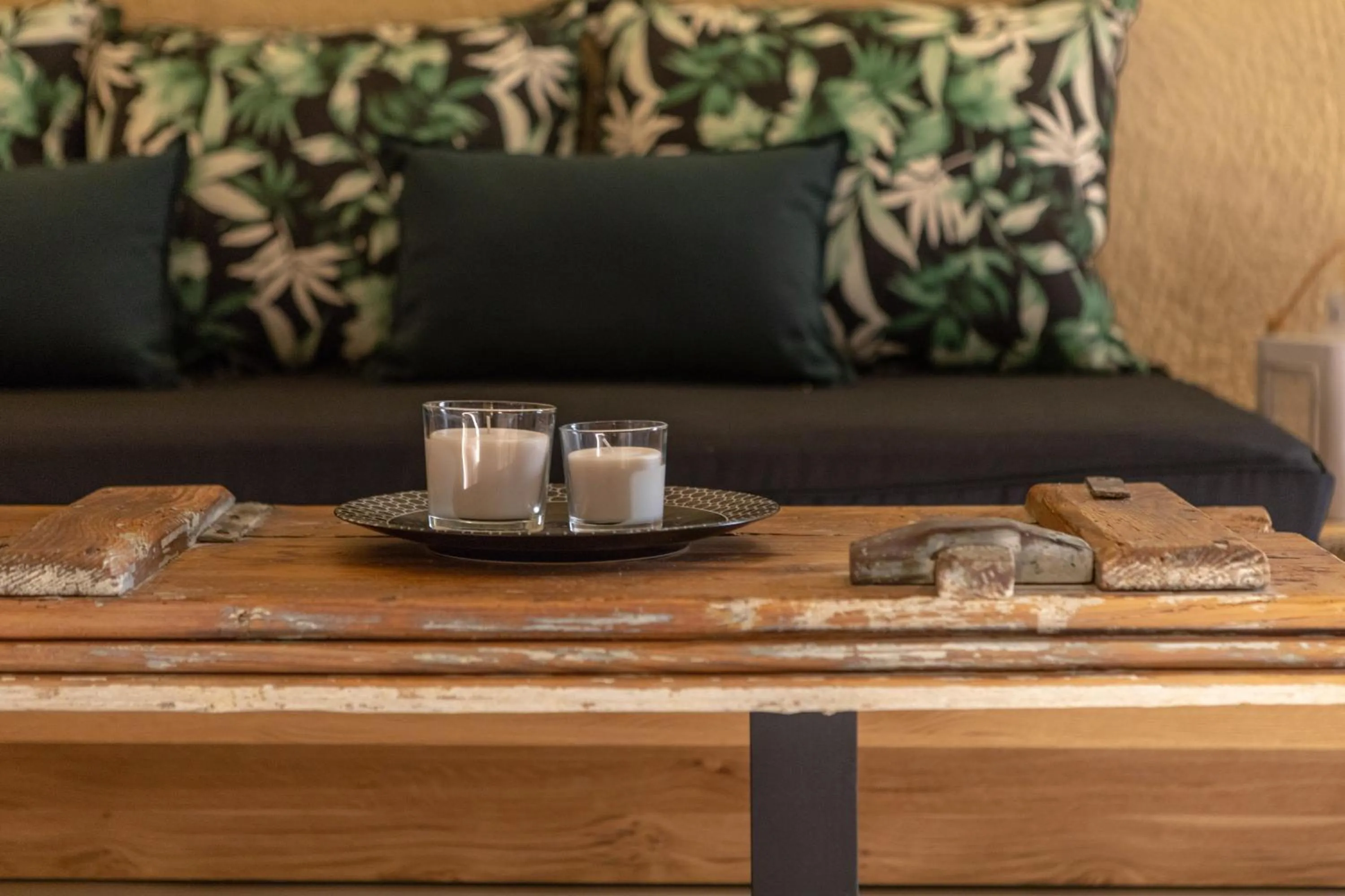 Decorative detail in Nalas Suites